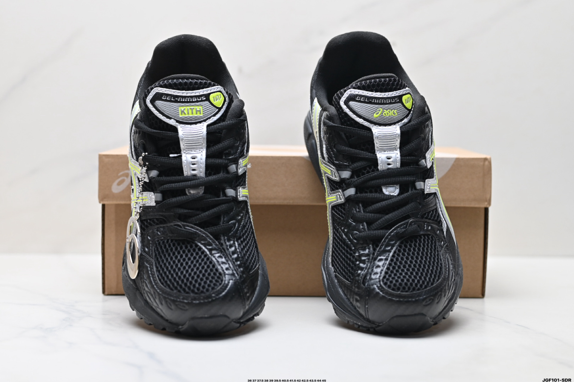 195 Asics GEL-Nimbus 10.1 亚瑟士 复古先锋 潮流 拼接耐磨 低帮休闲跑步鞋 1203A844-001
