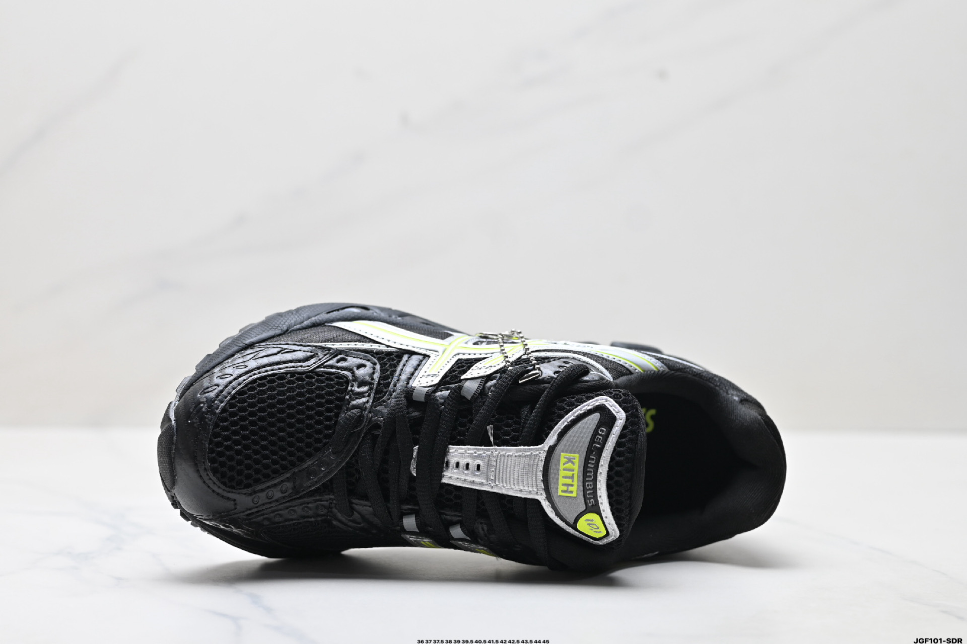 195 Asics GEL-Nimbus 10.1 亚瑟士 复古先锋 潮流 拼接耐磨 低帮休闲跑步鞋 1203A844-001