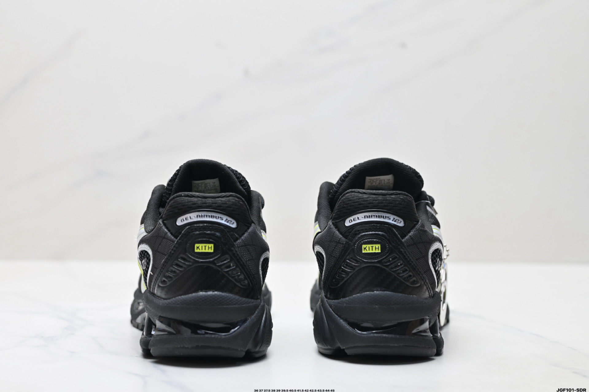 195 Asics GEL-Nimbus 10.1 亚瑟士 复古先锋 潮流 拼接耐磨 低帮休闲跑步鞋 1203A844-001