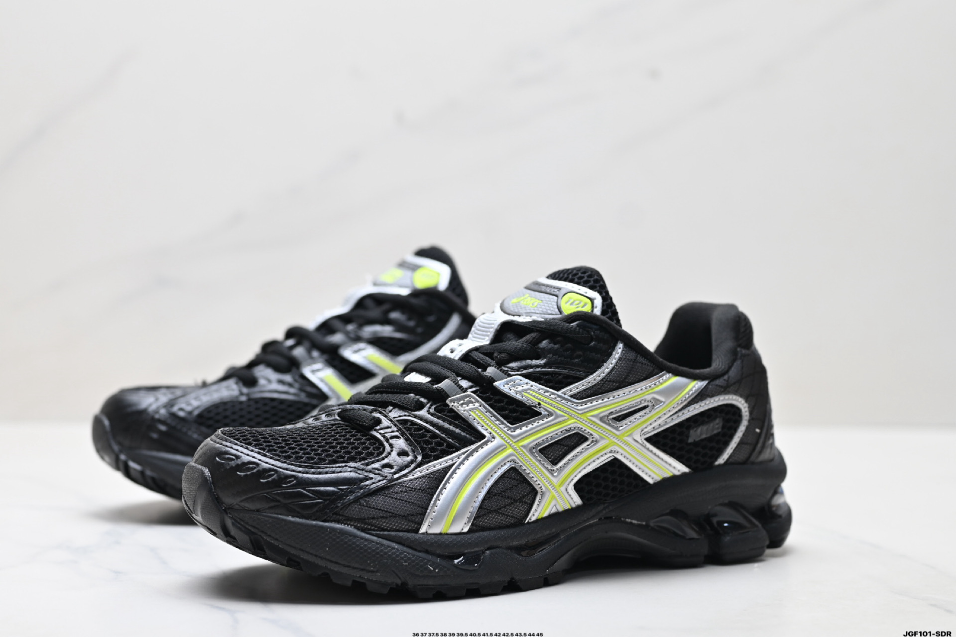 195 Asics GEL-Nimbus 10.1 亚瑟士 复古先锋 潮流 拼接耐磨 低帮休闲跑步鞋 1203A844-001