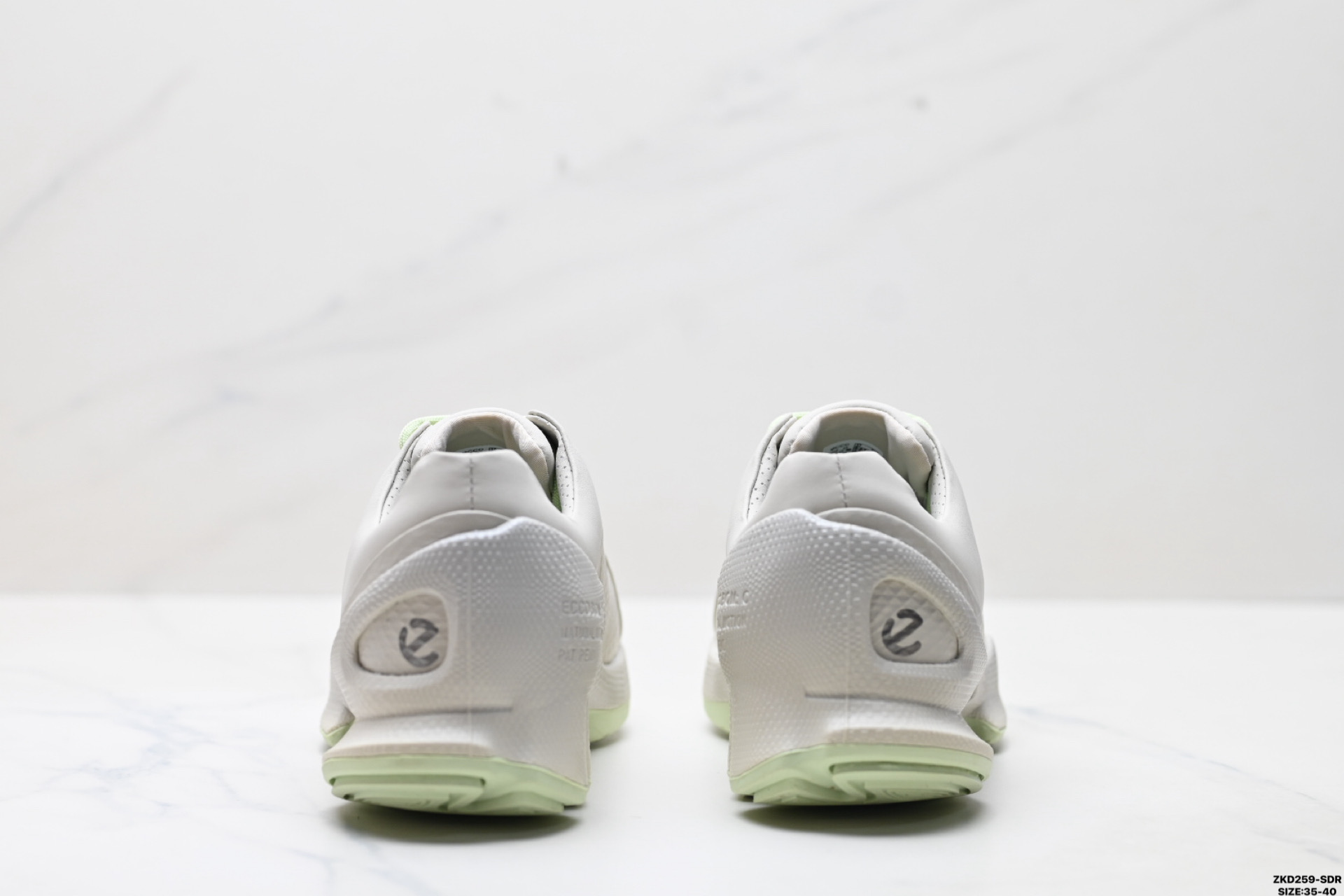 Ecco爱步 BIOM C-TRAIL系列 牛皮 圆头厚底系带 低帮 徒步鞋 803393-612