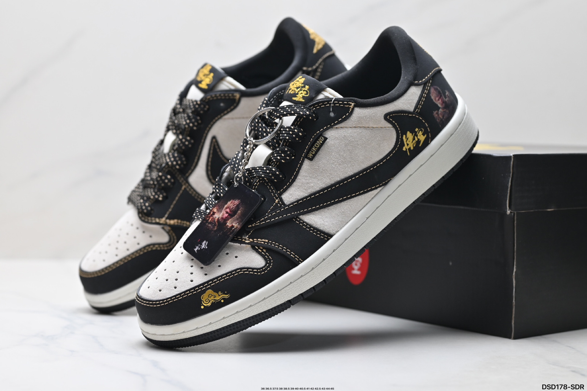 Nike Air Jordan 1 x Travis Scott 'DIY' Zapatillas Bajas - Gris 6 i1754670694372 8008 0 7