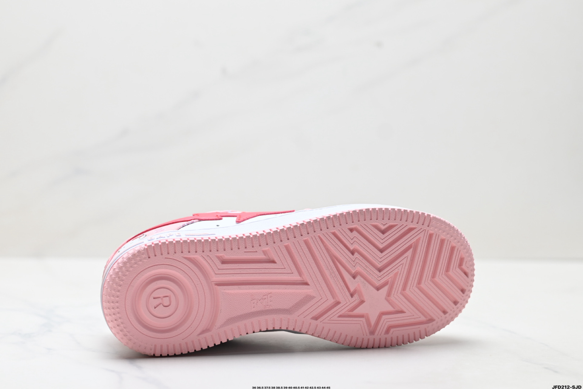 A BATHING APE STA ”Pastel Color” 皮革 休闲舒适低帮 时尚板鞋