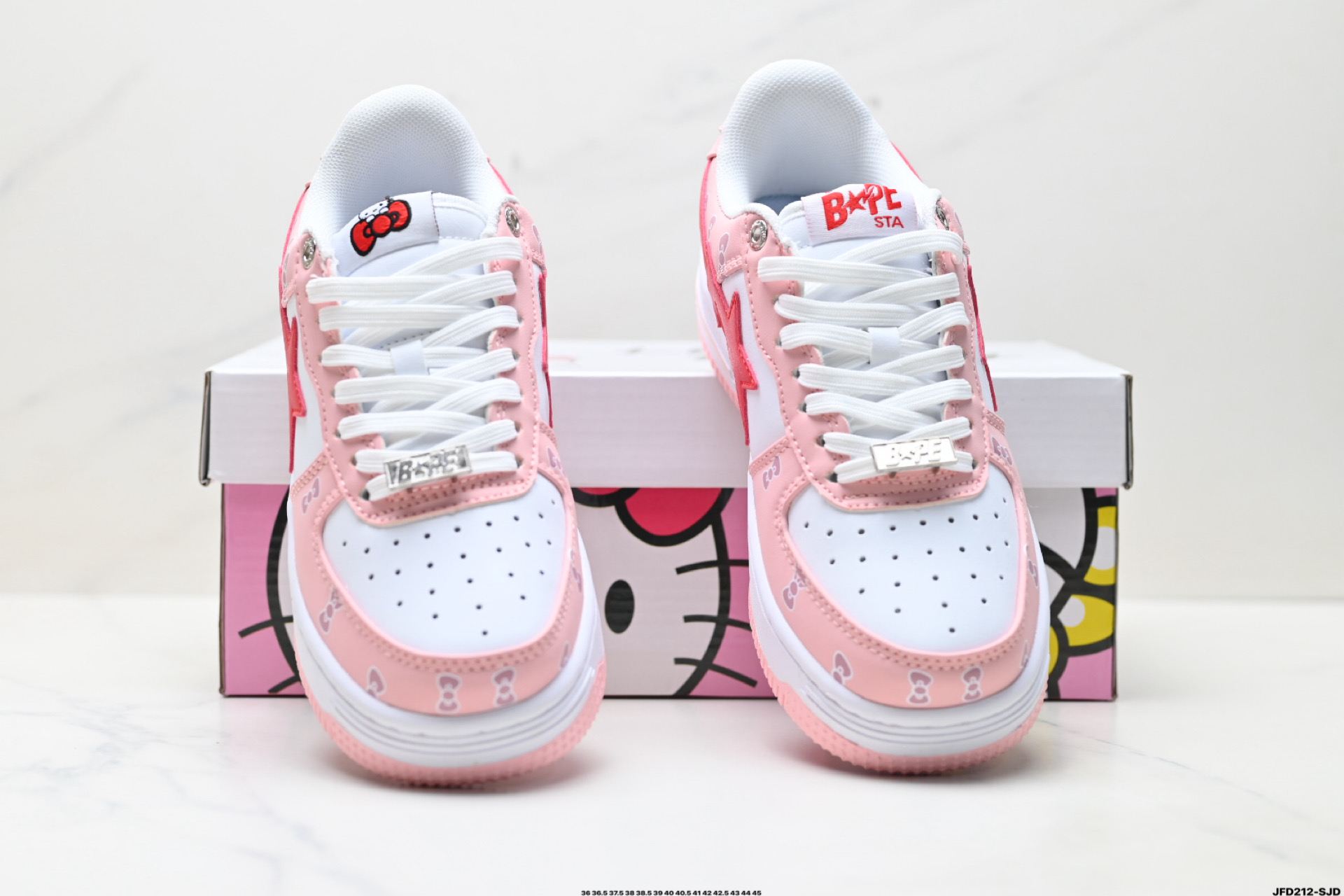 A BATHING APE STA ”Pastel Color” 皮革 休闲舒适低帮 时尚板鞋