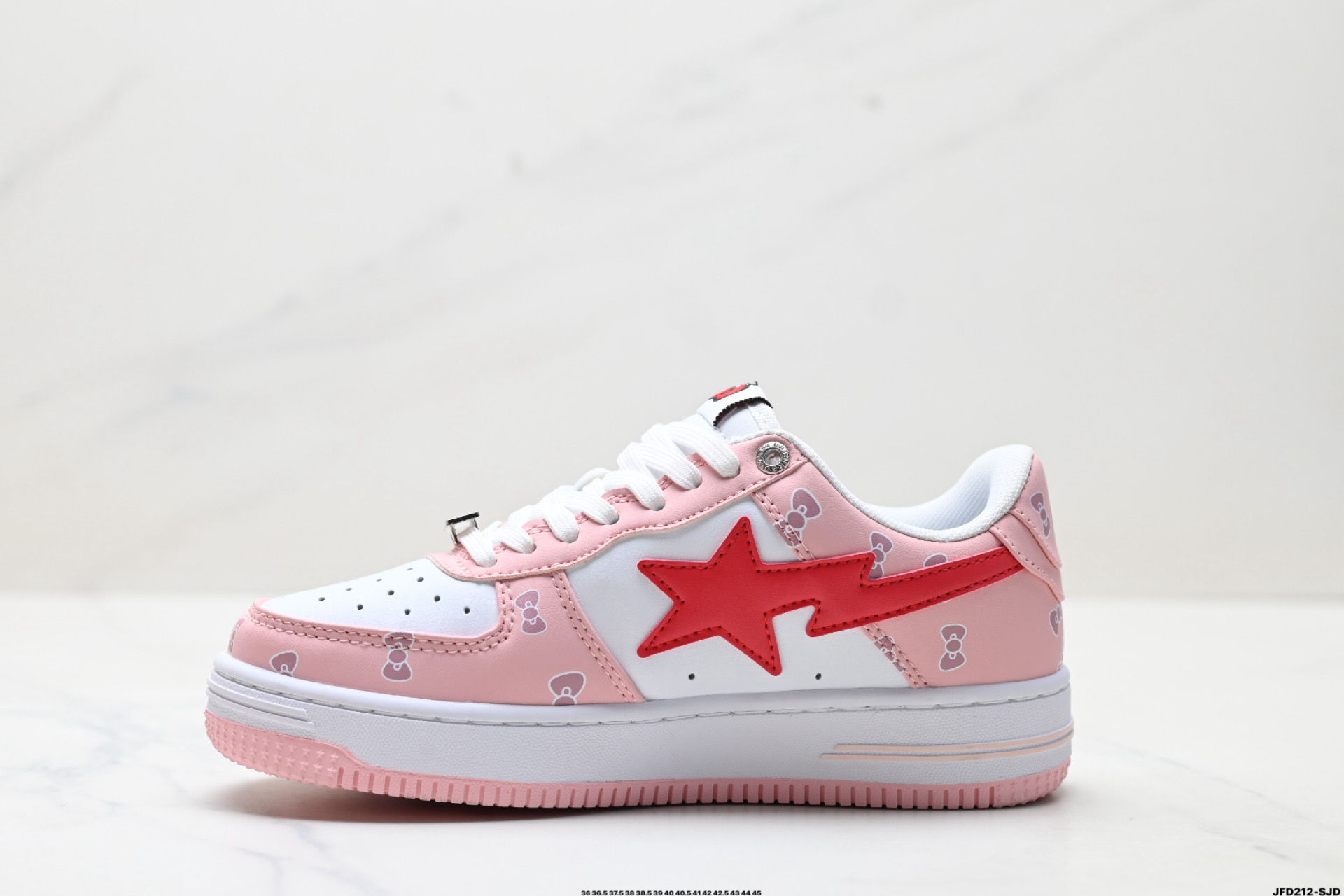 A BATHING APE STA ”Pastel Color” 皮革 休闲舒适低帮 时尚板鞋