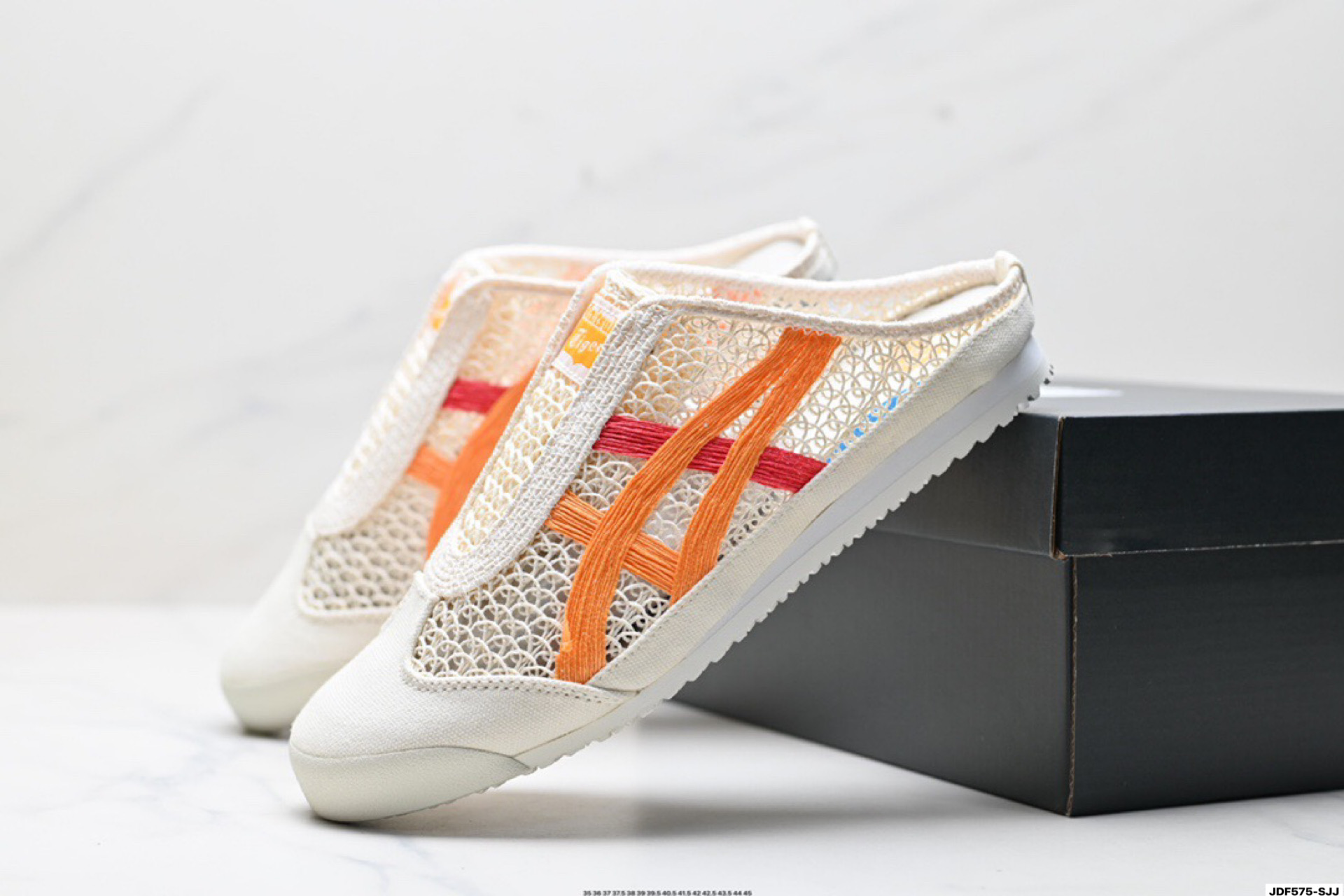 135 Onitsuka Tiger 鬼塚虎 MEXICO 66 SABOT半拖 透气轻便 低帮 生活休闲鞋  DL408-1785