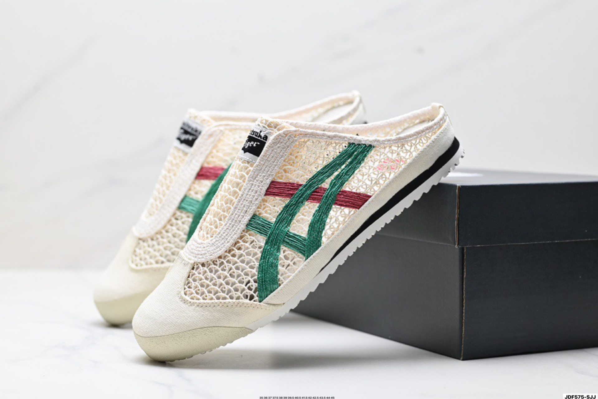 135 Onitsuka Tiger 鬼塚虎 MEXICO 66 SABOT半拖 透气轻便 低帮 生活休闲鞋  DL408-1785