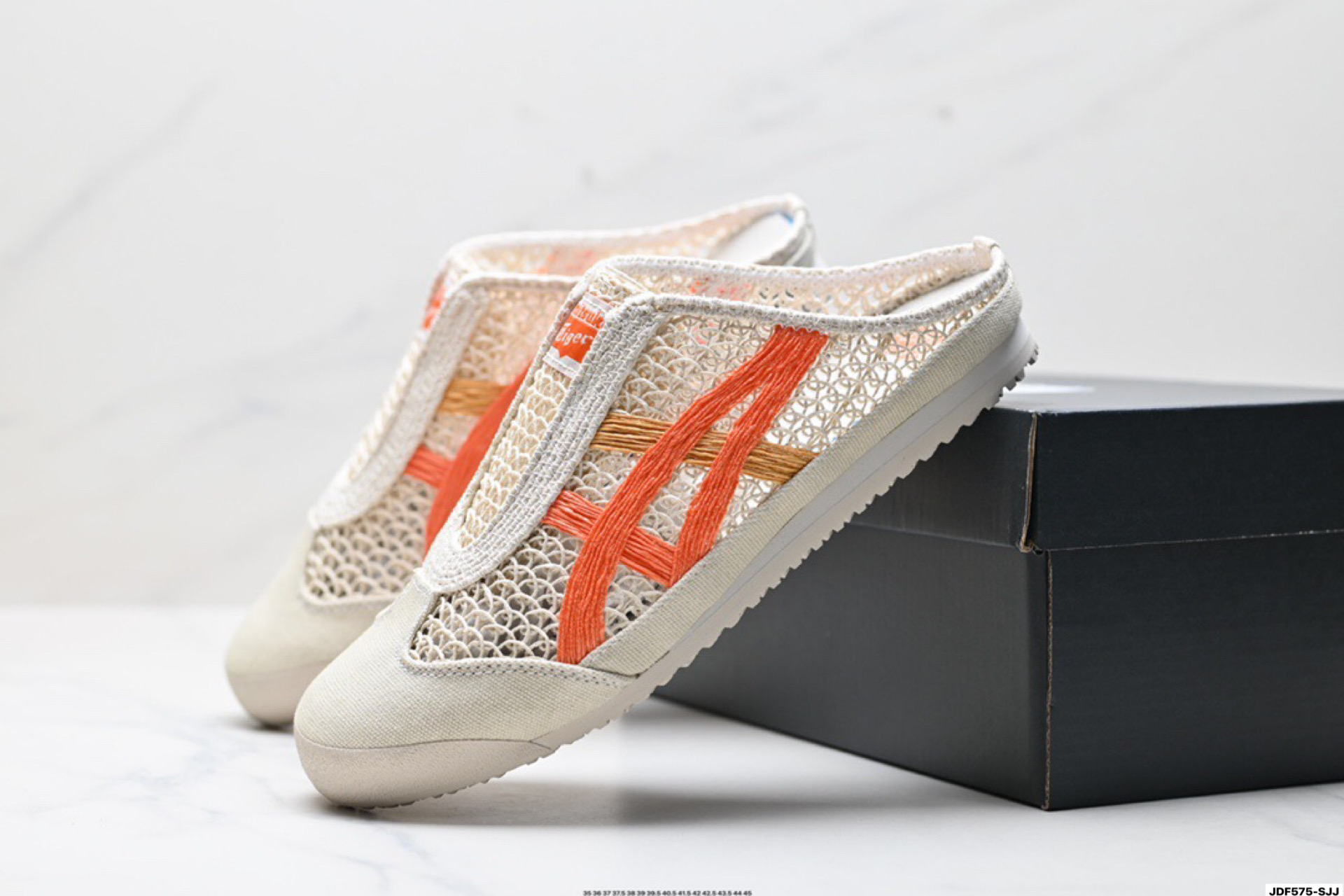 135 Onitsuka Tiger 鬼塚虎 MEXICO 66 SABOT半拖 透气轻便 低帮 生活休闲鞋  DL408-1785