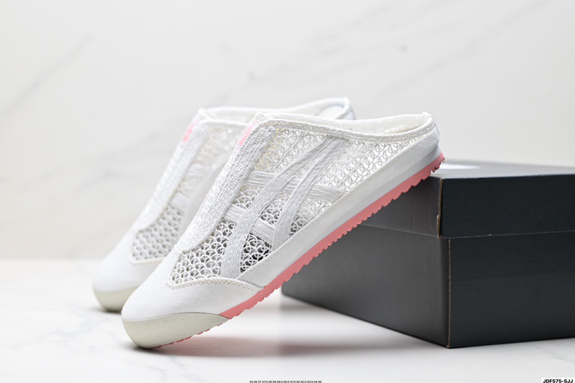 135 Onitsuka Tiger 鬼塚虎 MEXICO 66 SABOT半拖 透气轻便 低帮 生活休闲鞋  DL408-1785