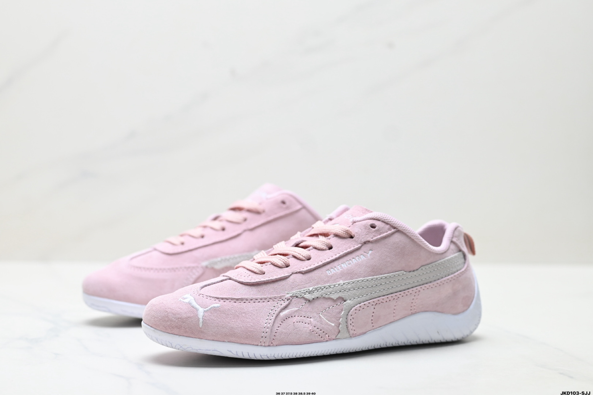 170 PUMA 彪马 x Balenciaga巴黎世家 Speedcat 系列 薄底鞋 406519-07