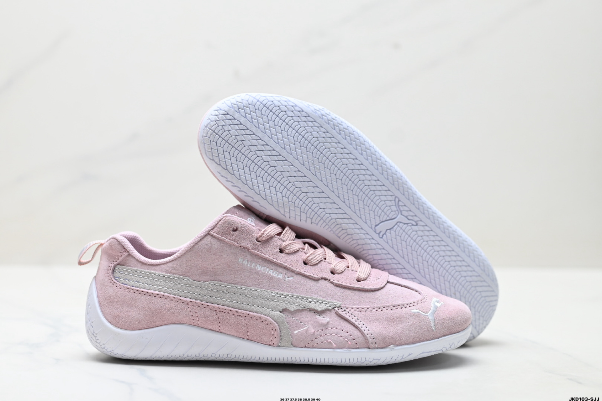 170 PUMA 彪马 x Balenciaga巴黎世家 Speedcat 系列 薄底鞋 406519-07