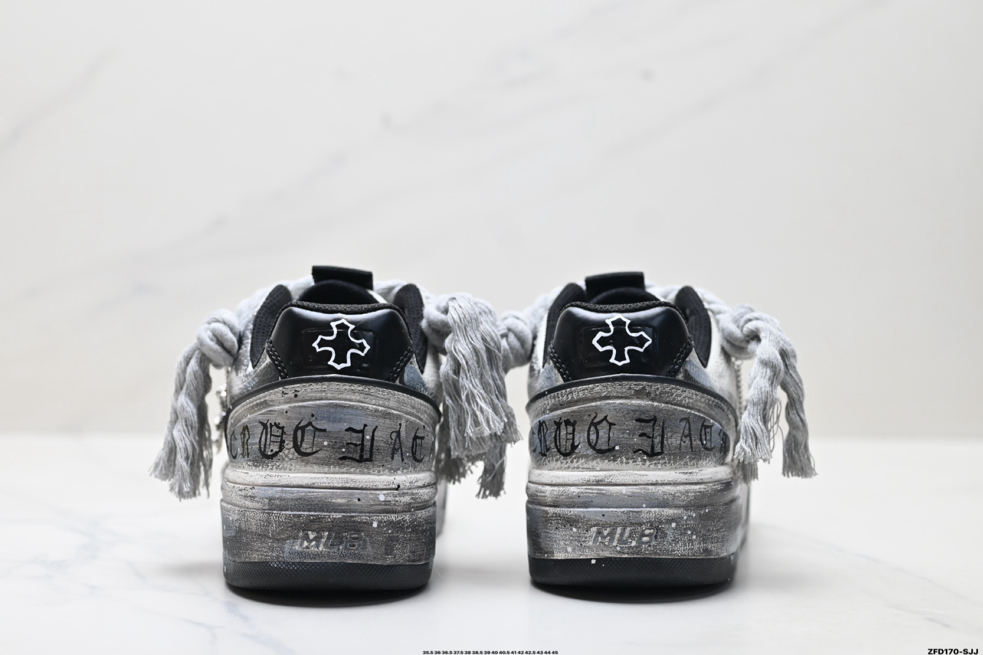 290 MLB Chunky Liner PU ‘DIY定制’ 简约时尚 百搭 包裹性保暖防滑防水减震 低帮 板鞋 3ASXCA12N