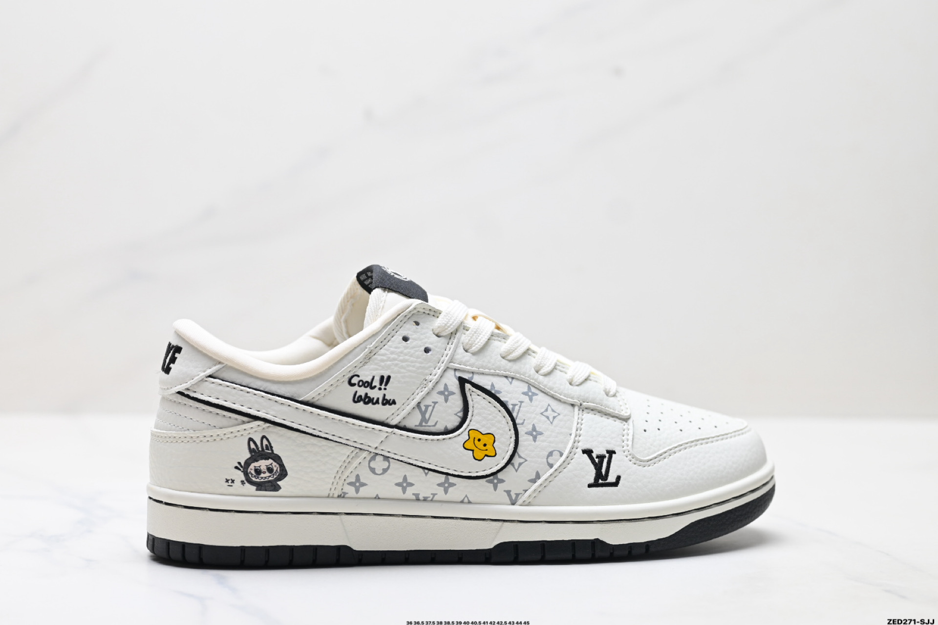 270 Nike Dunk Low Retro ‘DIY高端定制’耐克 低帮休闲运动板鞋  SC0601-455
