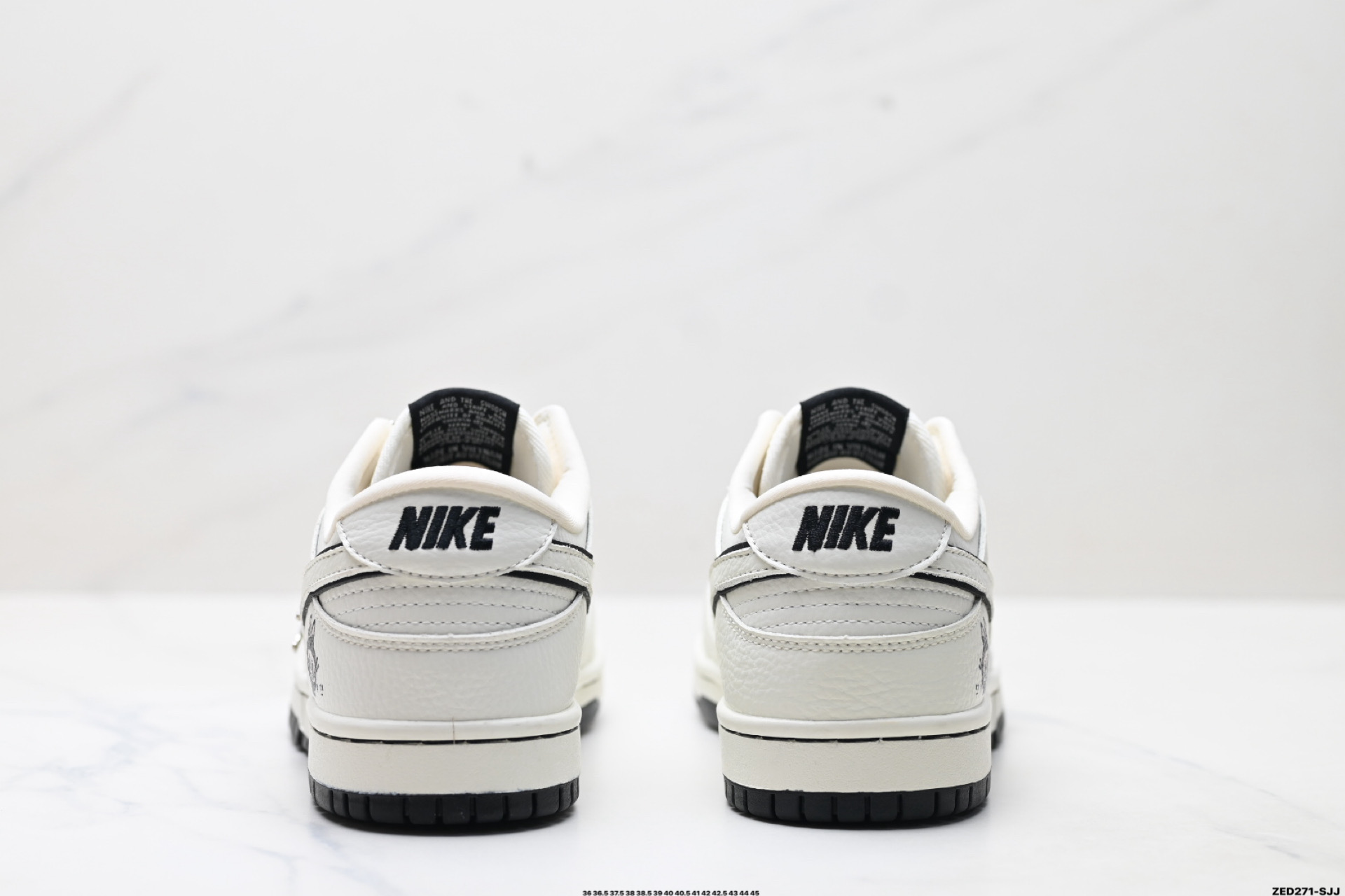 270 Nike Dunk Low Retro ‘DIY高端定制’耐克 低帮休闲运动板鞋  SC0601-455