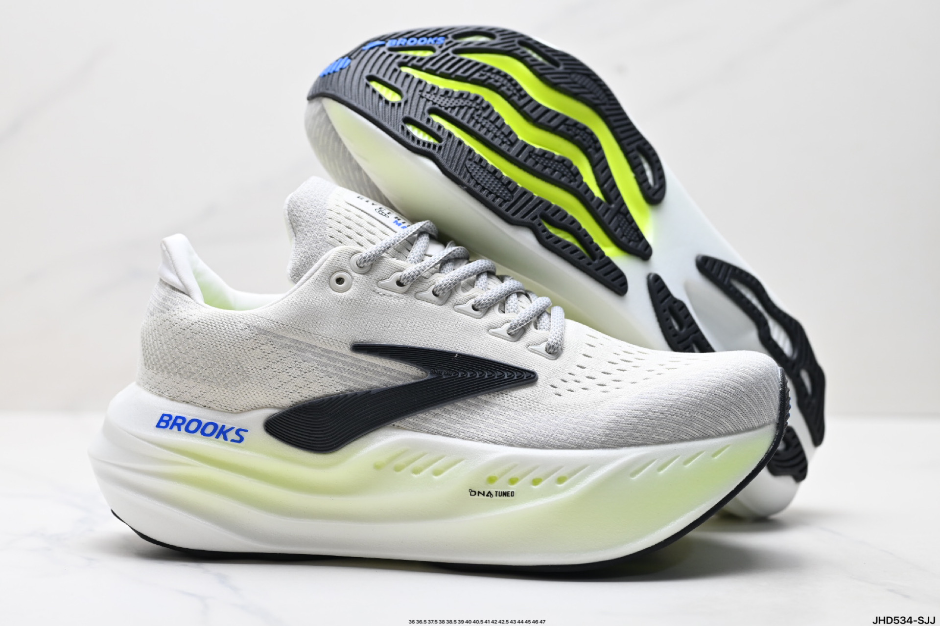 200 Brooks 布鲁克斯Glycerin Max 超级甘油 厚底马拉松缓震跑鞋  110447 1D 099