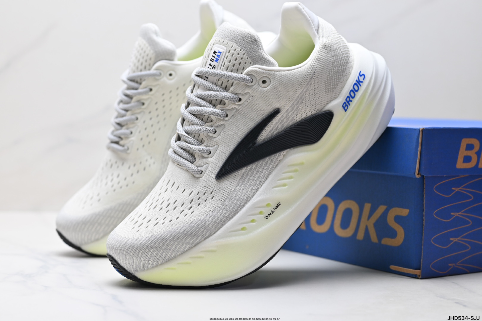 200 Brooks 布鲁克斯Glycerin Max 超级甘油 厚底马拉松缓震跑鞋  110447 1D 099
