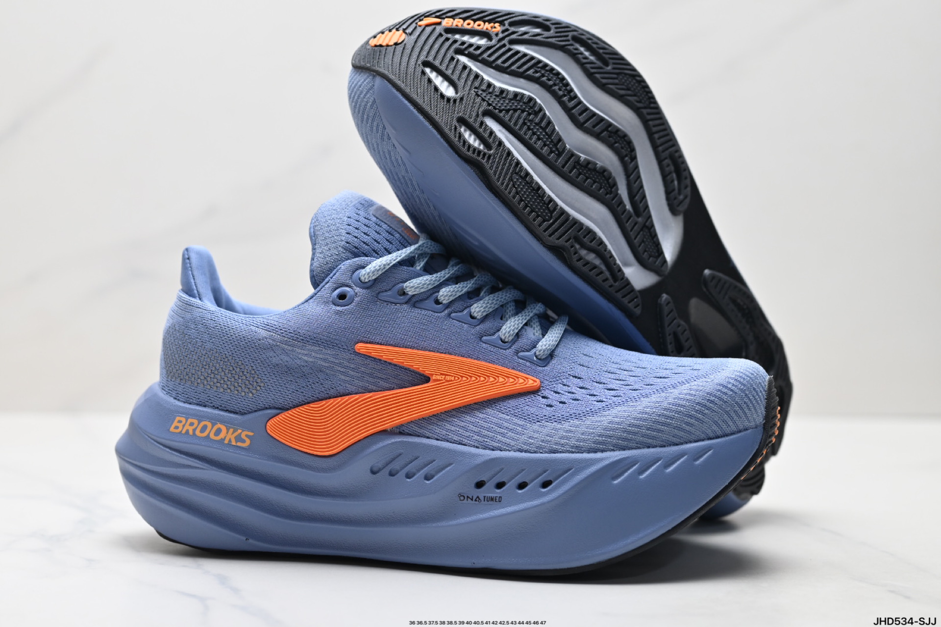 200 Brooks 布鲁克斯Glycerin Max 超级甘油 厚底马拉松缓震跑鞋  110447 1D 099