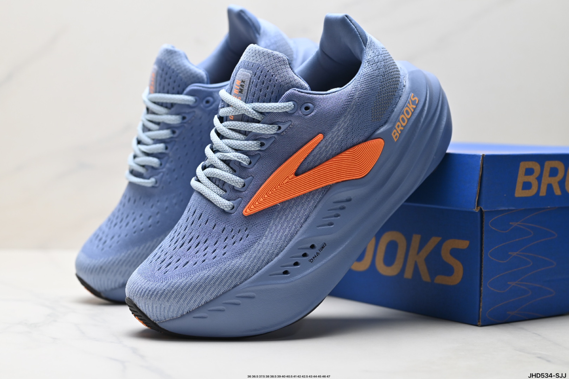 200 Brooks 布鲁克斯Glycerin Max 超级甘油 厚底马拉松缓震跑鞋  110447 1D 099