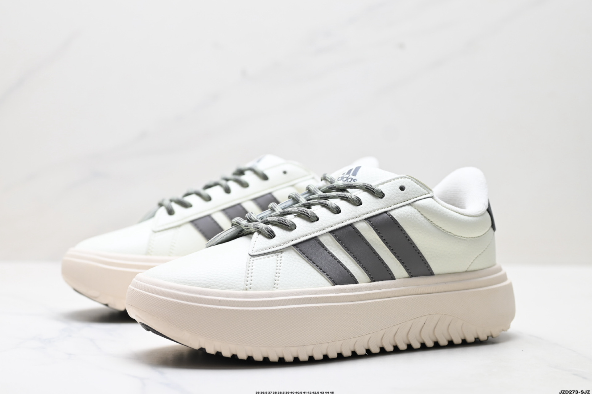 150 AdidGRAND COURTBEAT PLATFORM 阿迪达斯 休闲 耐磨 低帮 板鞋 IH2427