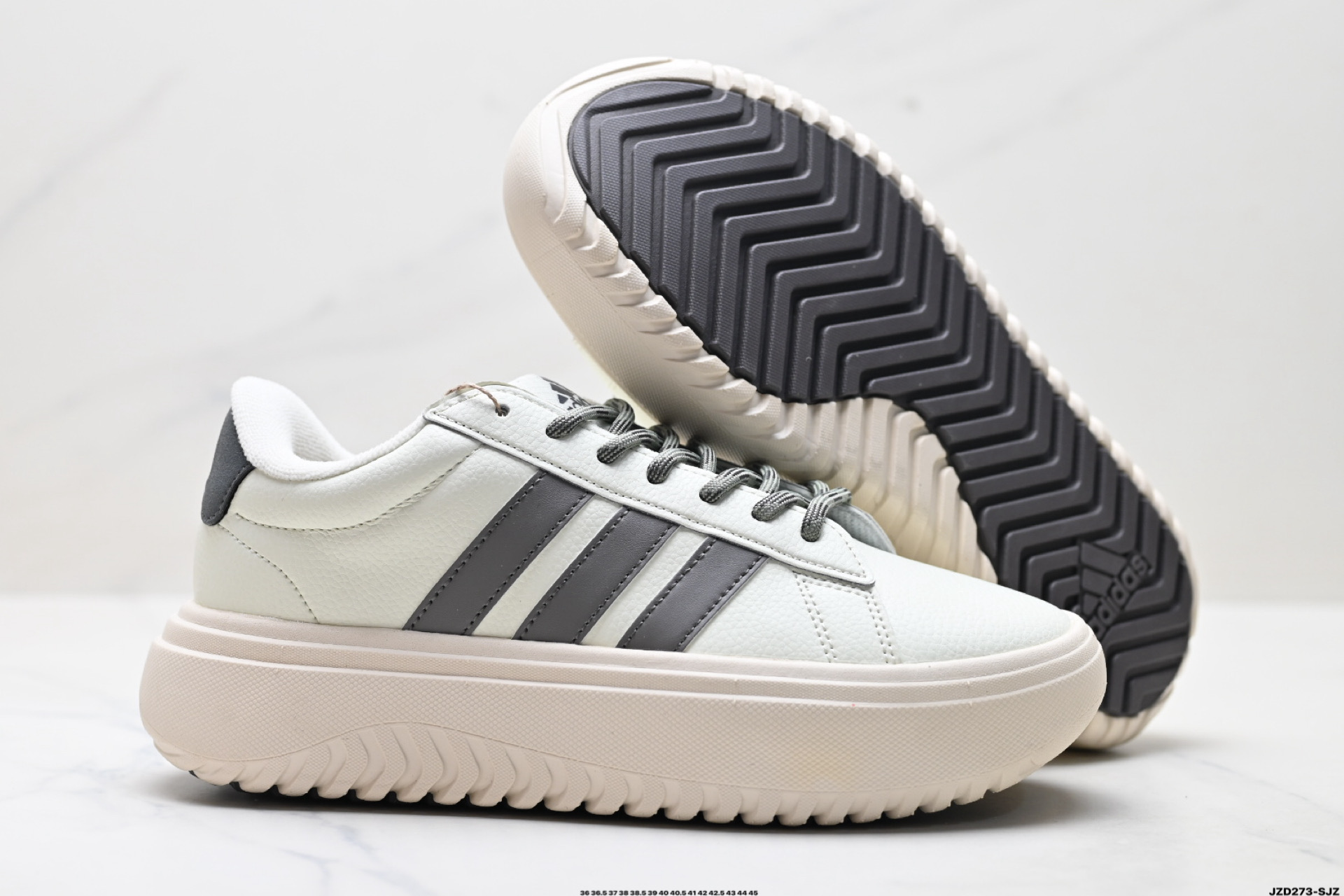 150 AdidGRAND COURTBEAT PLATFORM 阿迪达斯 休闲 耐磨 低帮 板鞋 IH2427