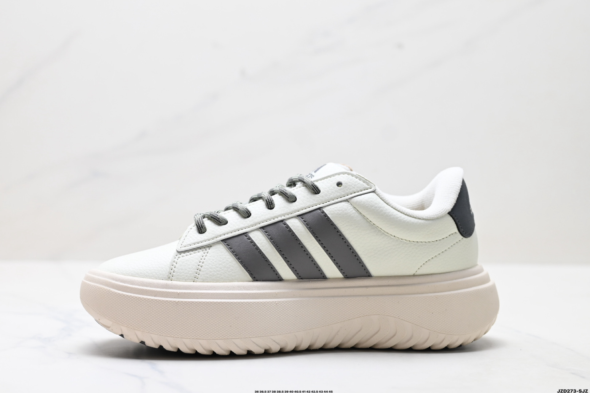 150 AdidGRAND COURTBEAT PLATFORM 阿迪达斯 休闲 耐磨 低帮 板鞋 IH2427