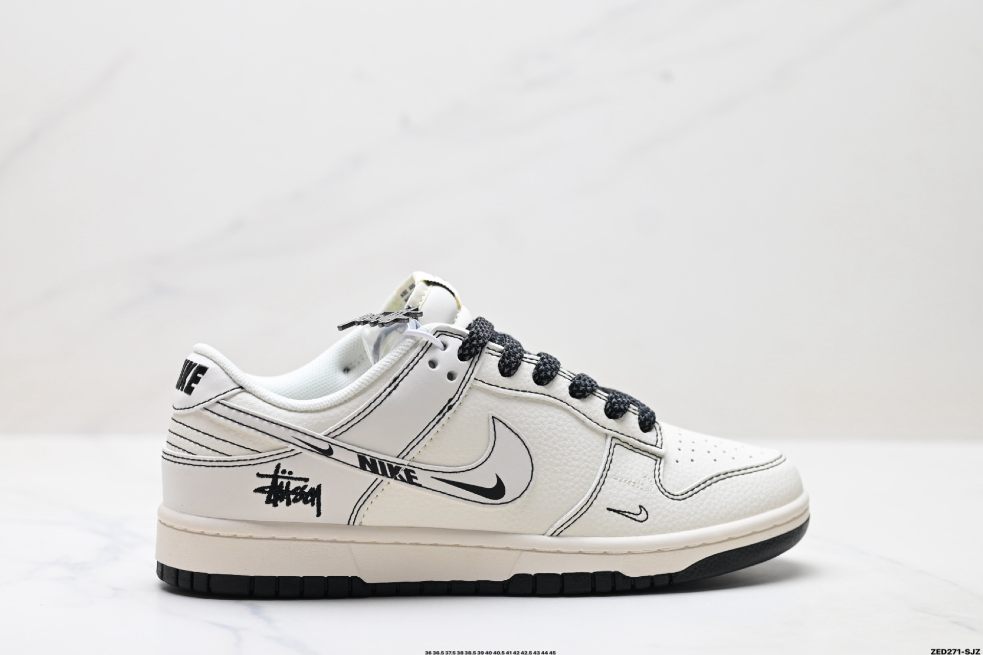 270 Nike Dunk Low Retro ‘DIY高端定制’耐克 低帮休闲运动板鞋  HH7518-096
