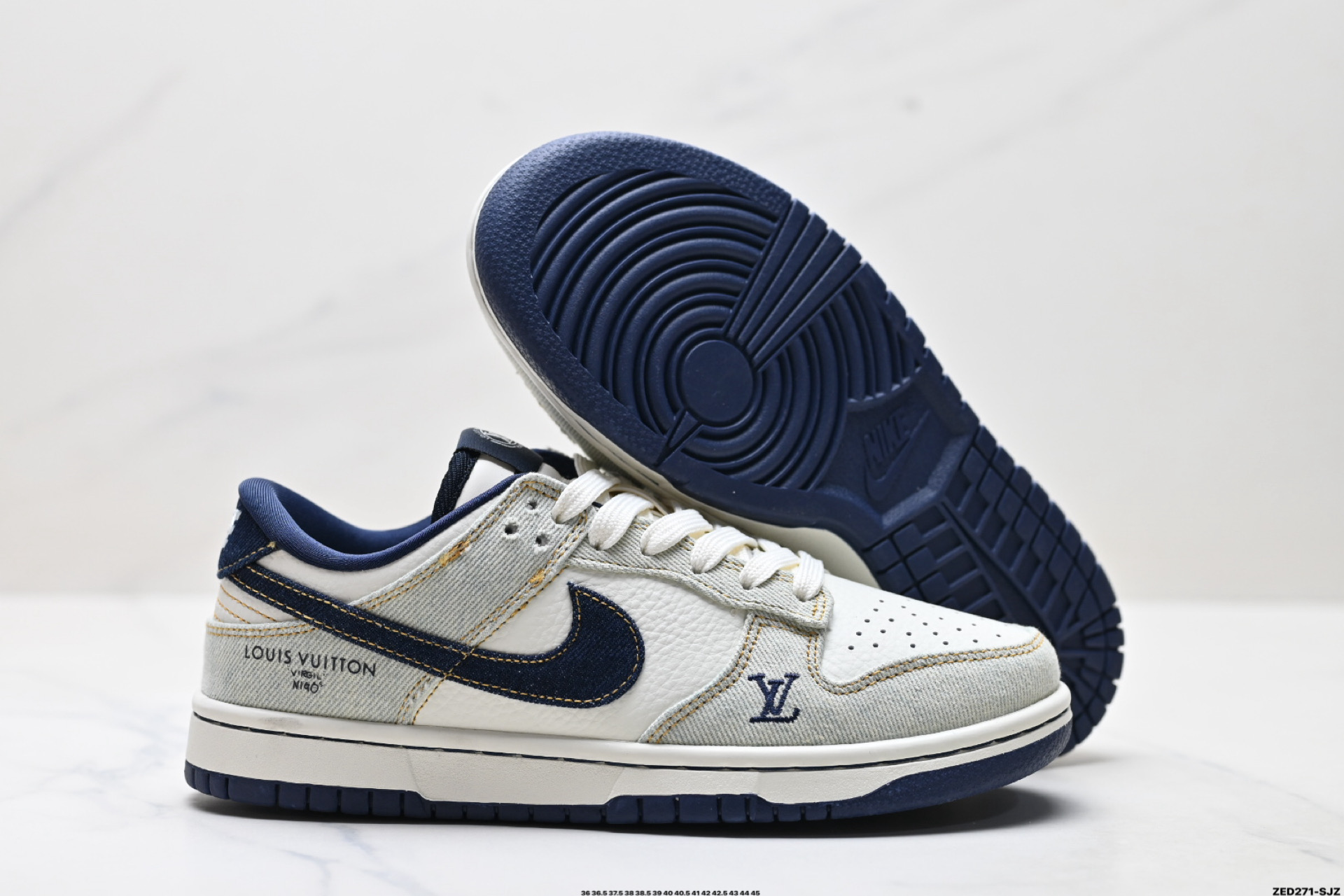 270 Nike Dunk Low Retro ‘DIY高端定制’耐克 低帮休闲运动板鞋  SC0601-450