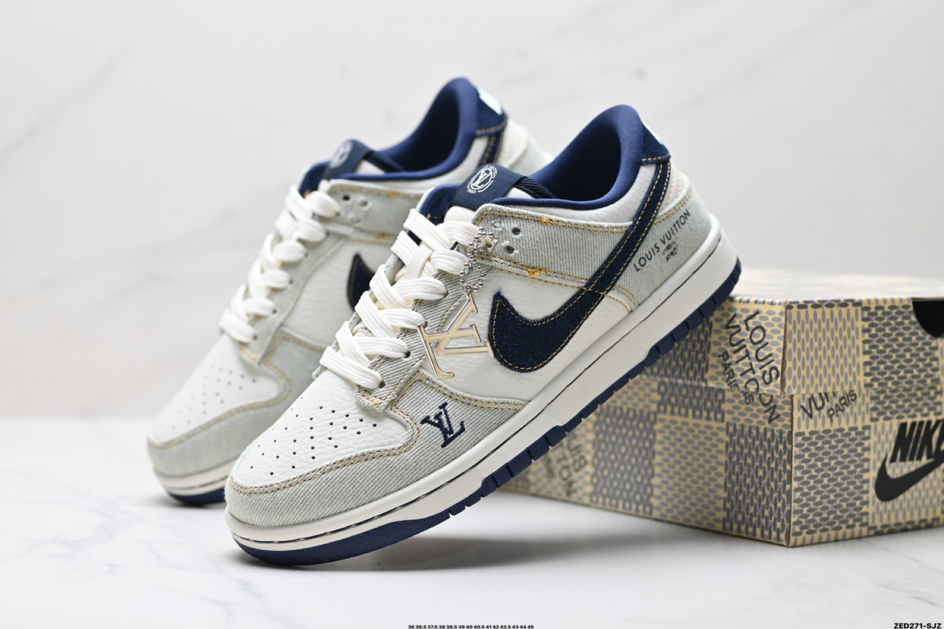 270 Nike Dunk Low Retro ‘DIY高端定制’耐克 低帮休闲运动板鞋  SC0601-450