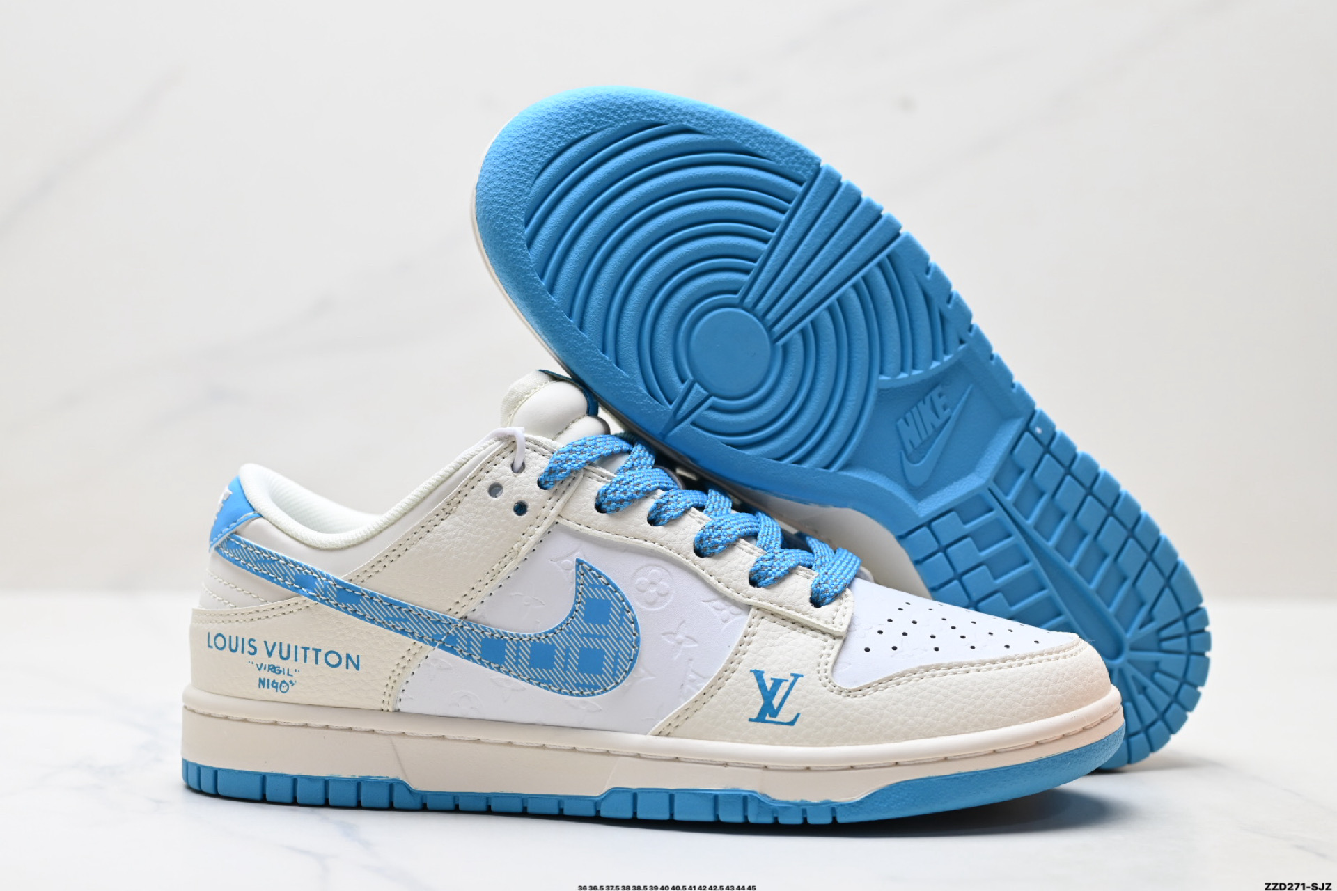 260 Nike Dunk Low Retro ‘DIY高端定制’耐克 低帮休闲运动板鞋  HS2506-212