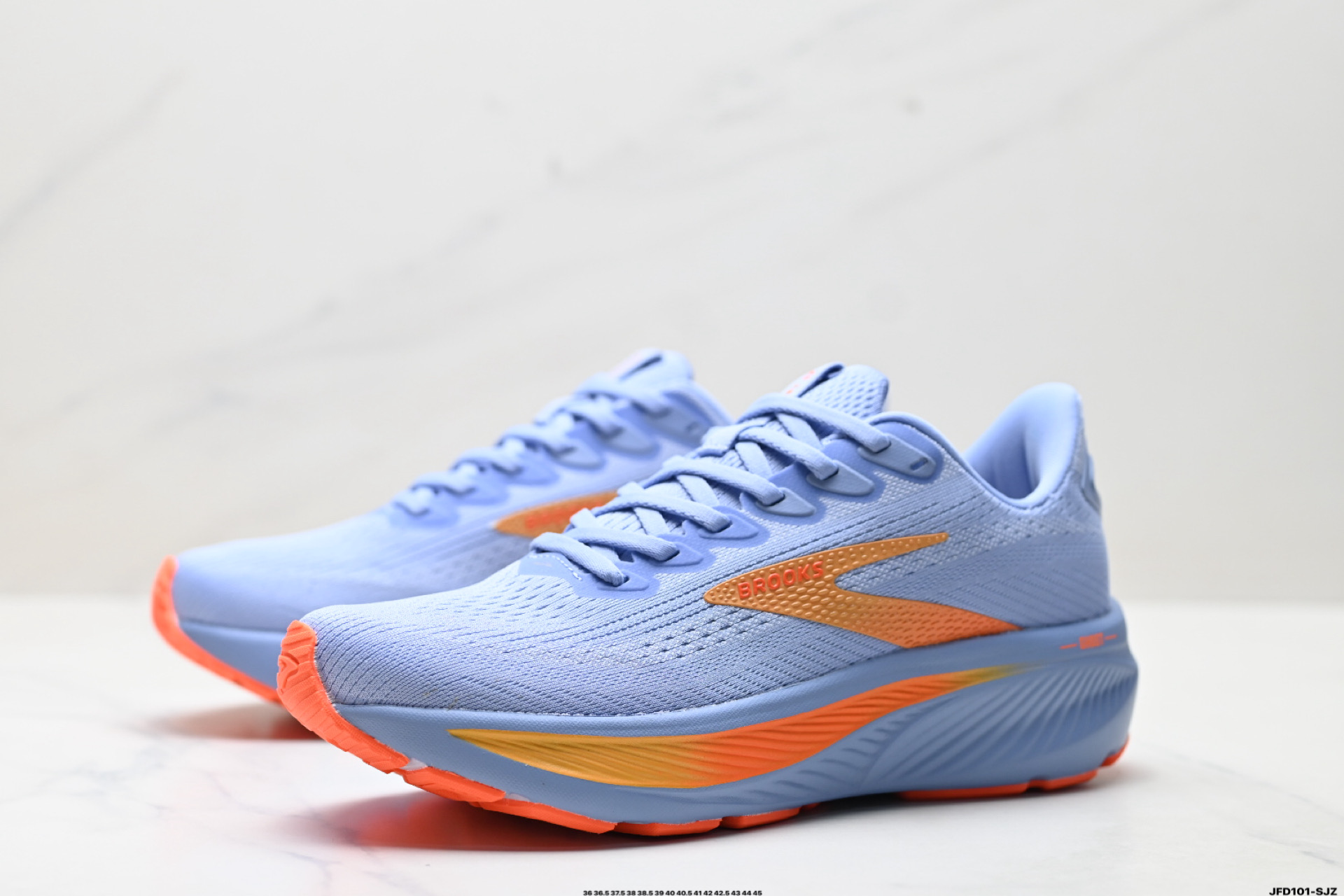 Brooks布鲁克斯 Ghost 17 网面时尚 网布耐磨透气 低帮 休闲跑步鞋 120431 1D 443