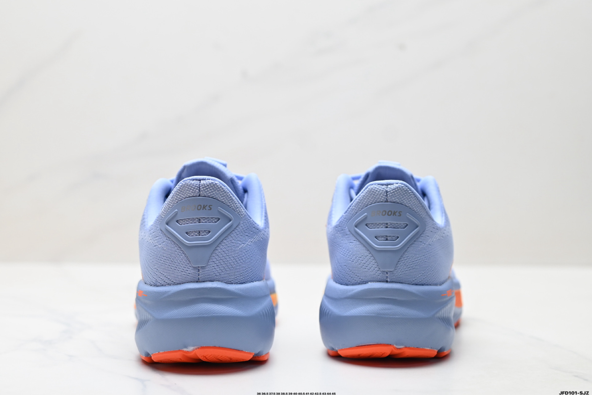 Brooks布鲁克斯 Ghost 17 网面时尚 网布耐磨透气 低帮 休闲跑步鞋 120431 1D 443