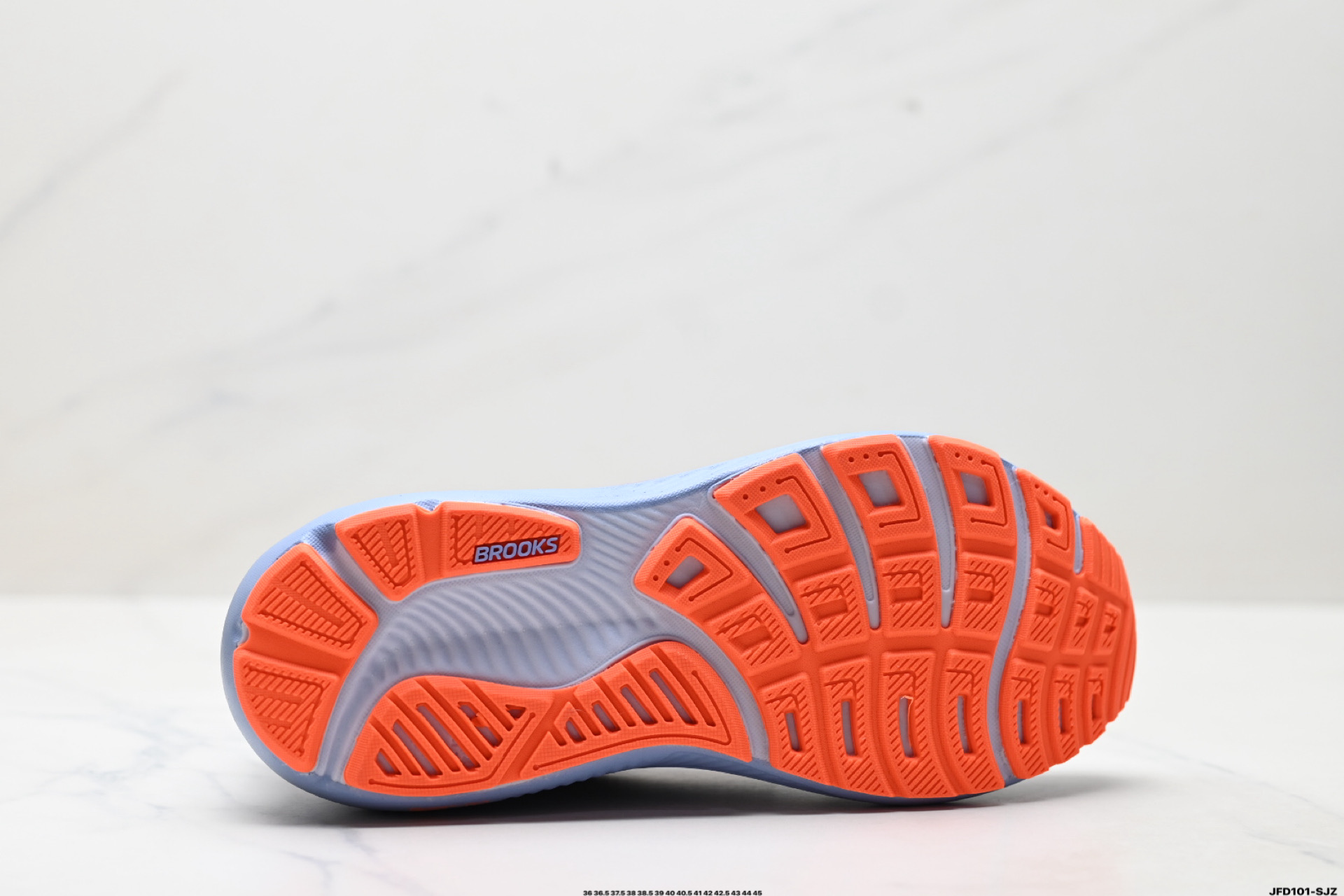 Brooks布鲁克斯 Ghost 17 网面时尚 网布耐磨透气 低帮 休闲跑步鞋 120431 1D 443