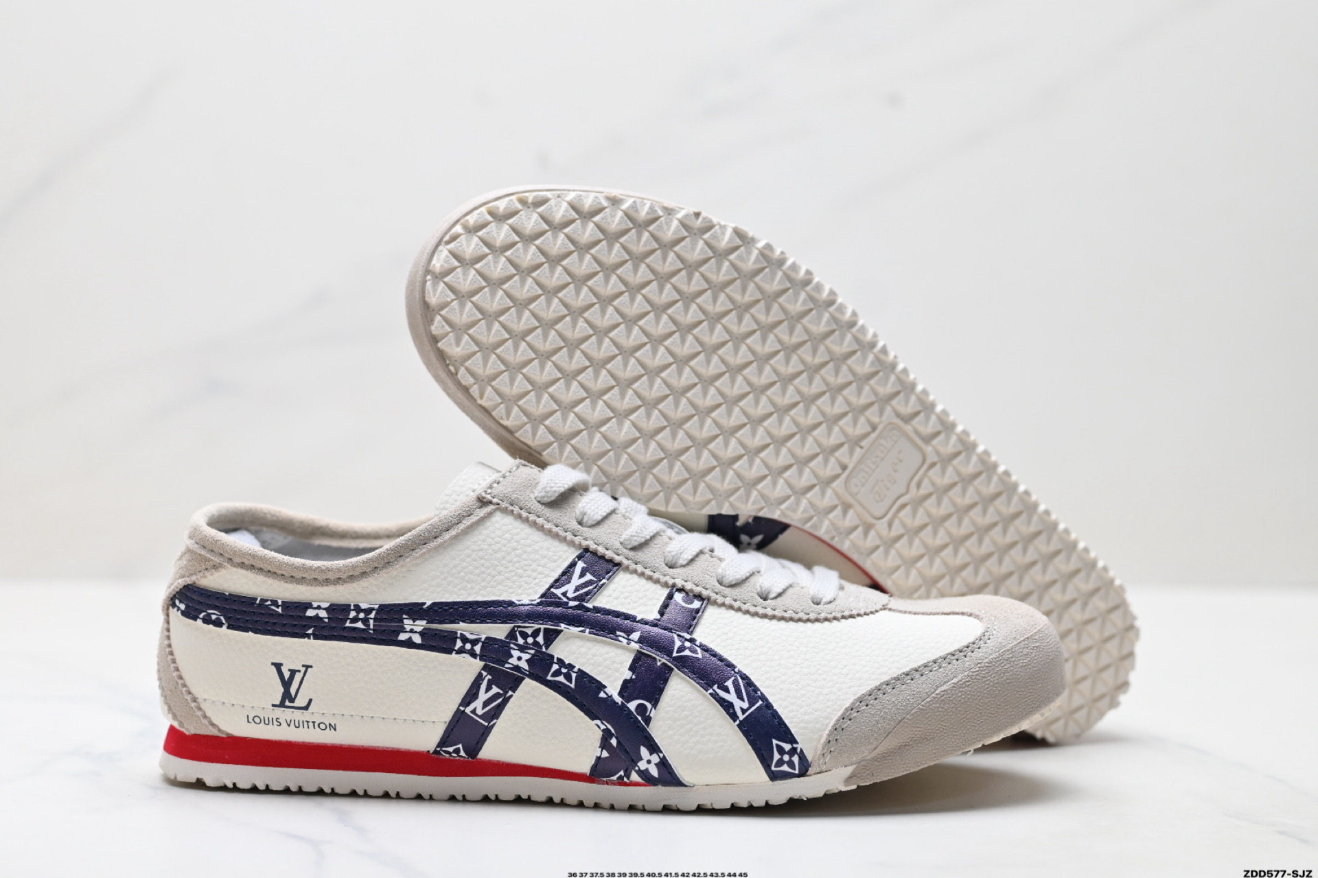 240 Onitsuka Tiger鬼塚虎 MEXICO 66 ‘DIY’定制球鞋系列 防滑耐磨透气轻便 低帮休闲鞋 DL408-144