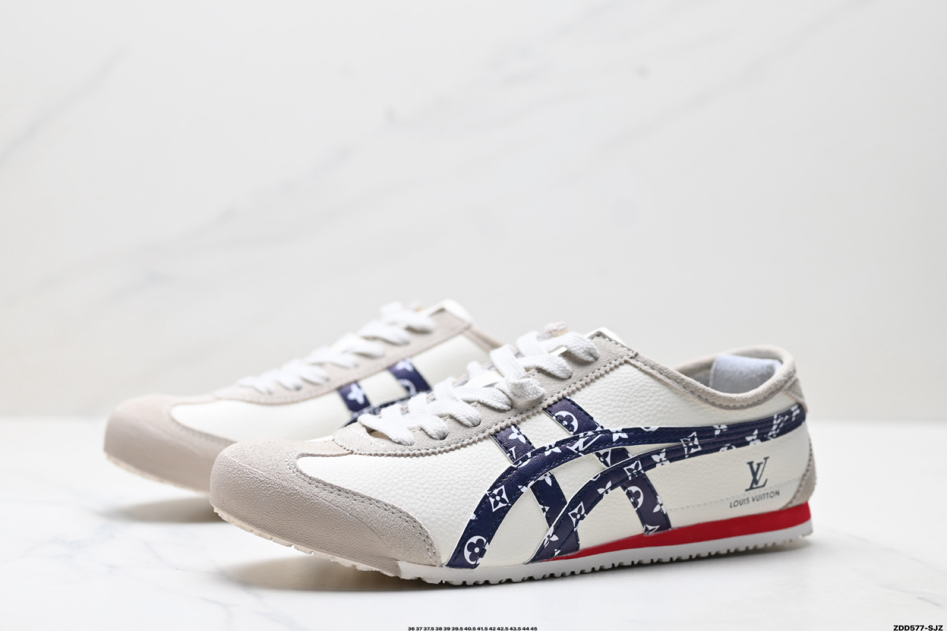 240 Onitsuka Tiger鬼塚虎 MEXICO 66 ‘DIY’定制球鞋系列 防滑耐磨透气轻便 低帮休闲鞋 DL408-144
