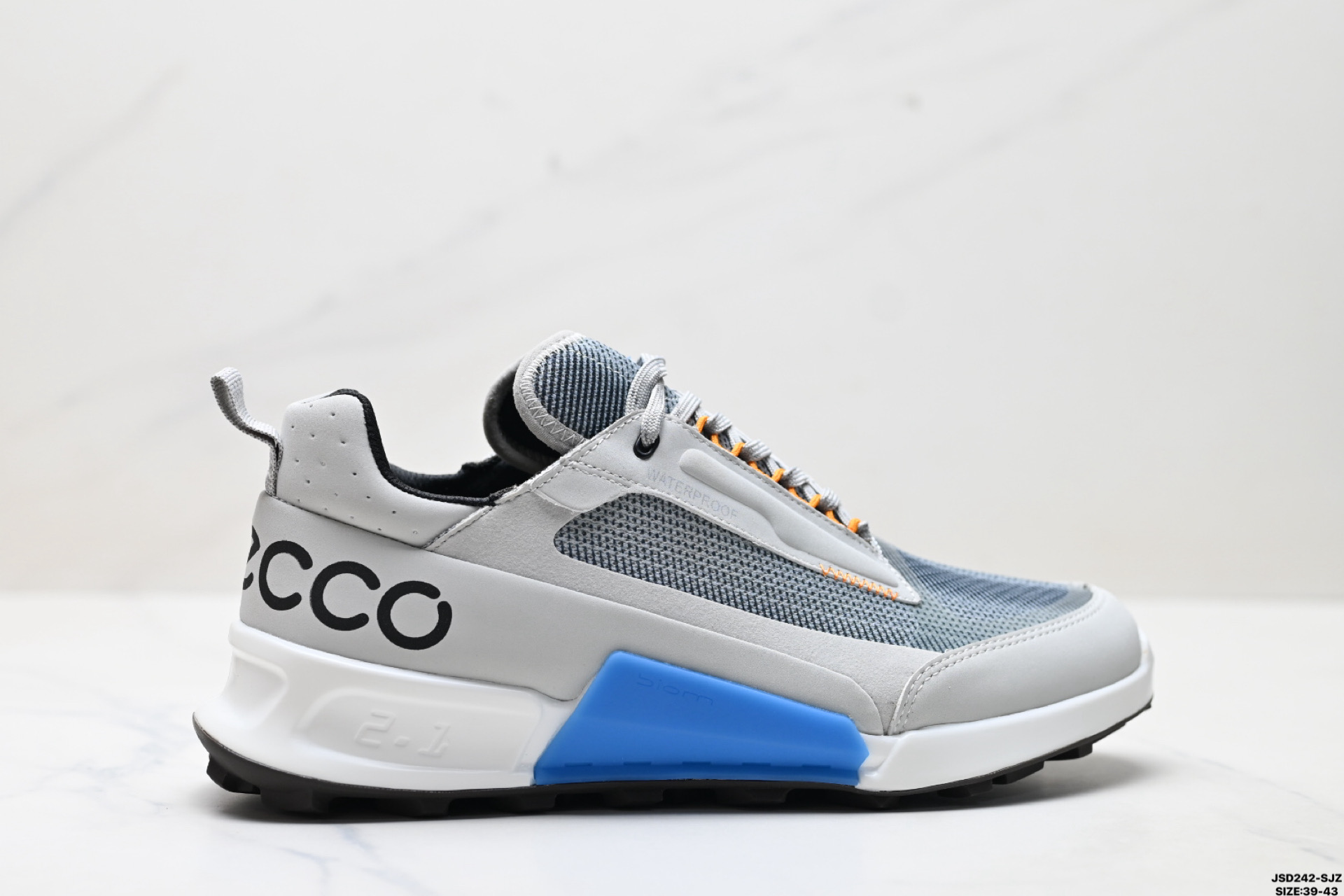 Ecco爱步 健步2.1系列 户外 运动 透气 低帮 跑步鞋