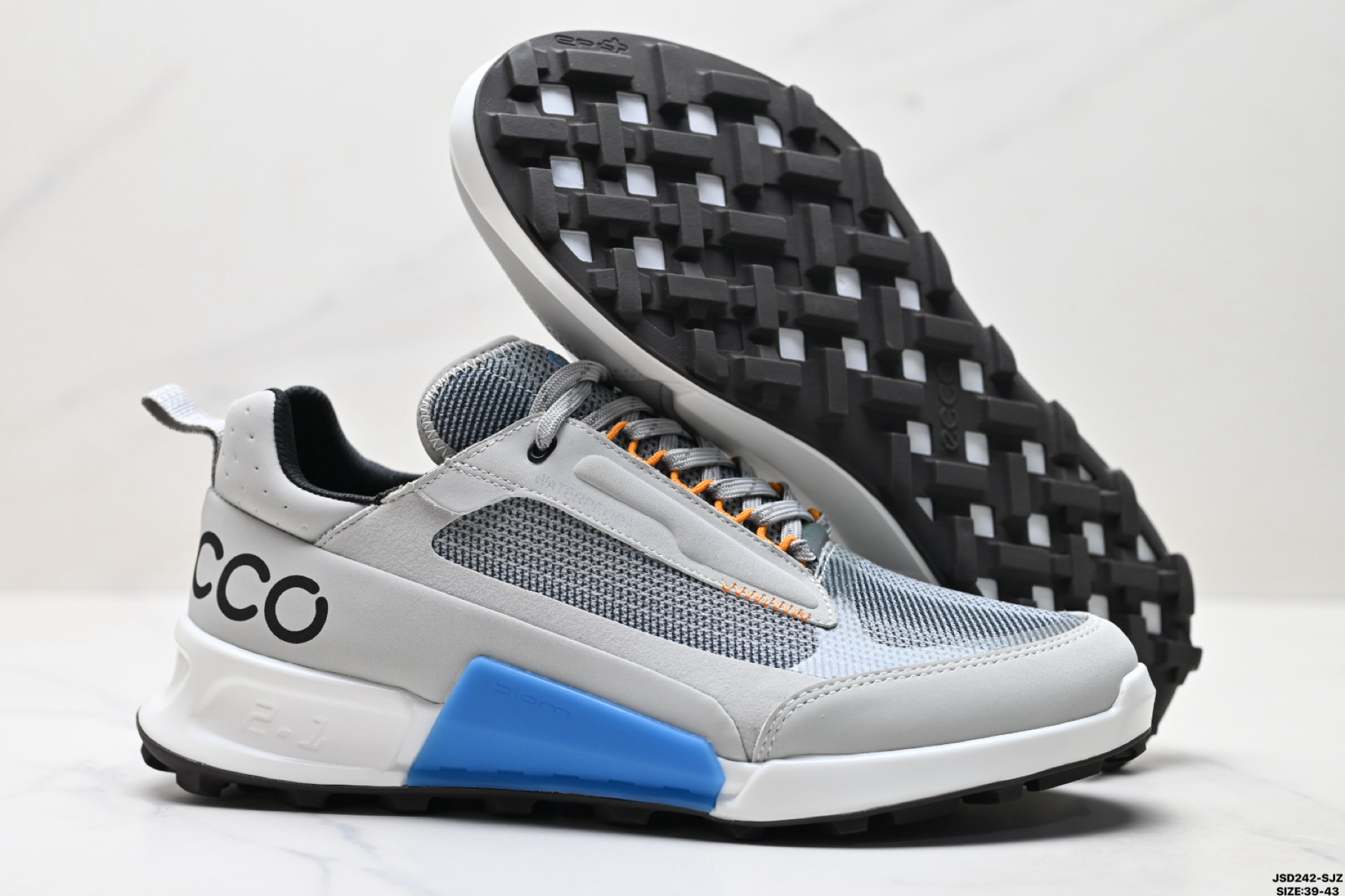 Ecco爱步 健步2.1系列 户外 运动 透气 低帮 跑步鞋