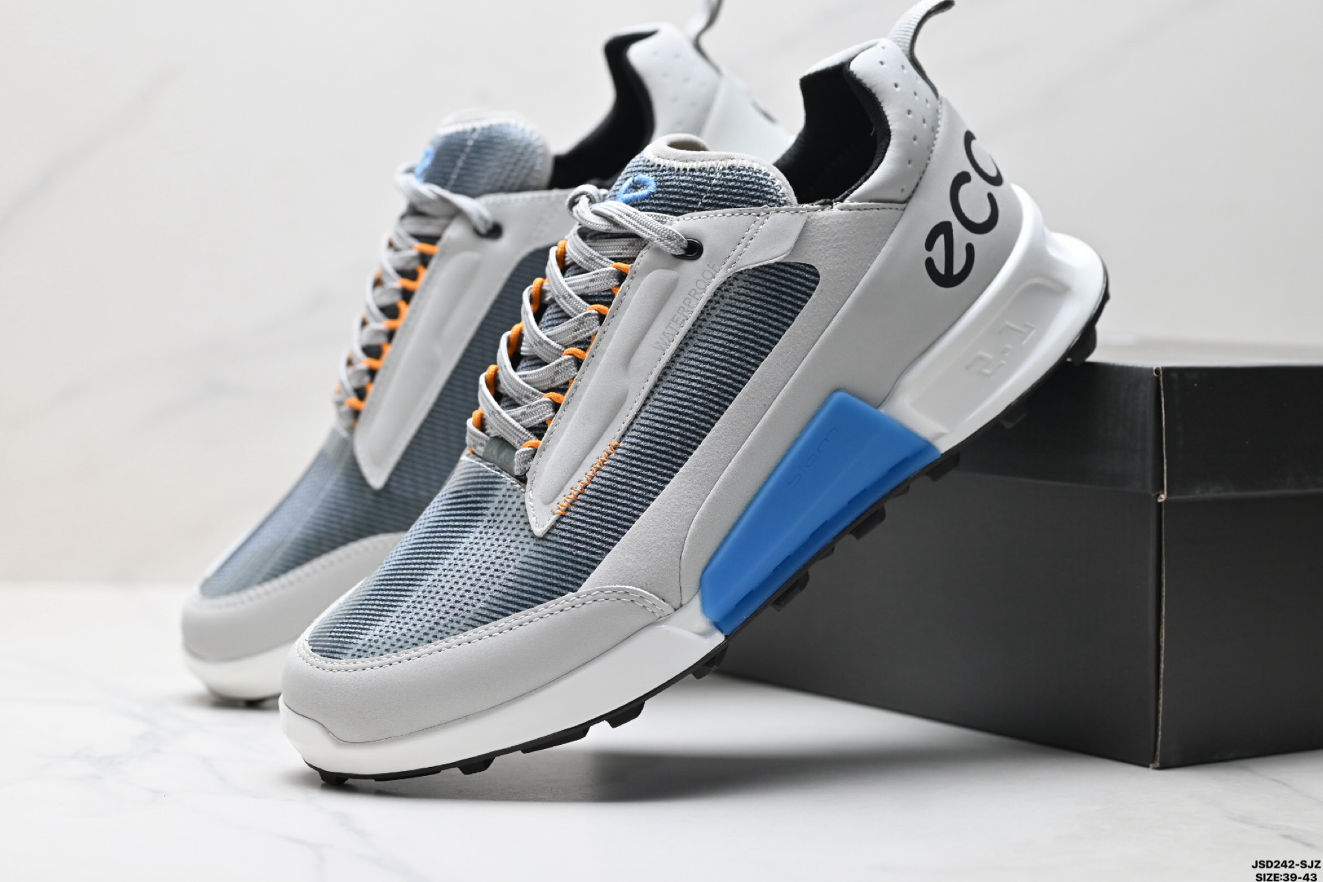 Ecco爱步 健步2.1系列 户外 运动 透气 低帮 跑步鞋