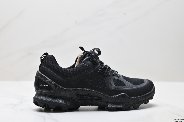Ecco Biom C-Trail Zapatillas de Senderismo de Cuero para Hombre, Negras 12 Ecco Biom C-Trail Zapatillas de Senderismo de Cuero para Hombre, Negras