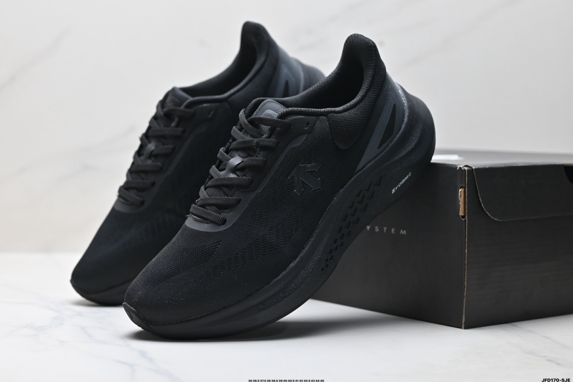 迪桑特DESCENTE RUN STEP 舒适百搭减震耐磨轻便 低帮 休闲训练长跑城市通勤跑步鞋 SQ113RRN14