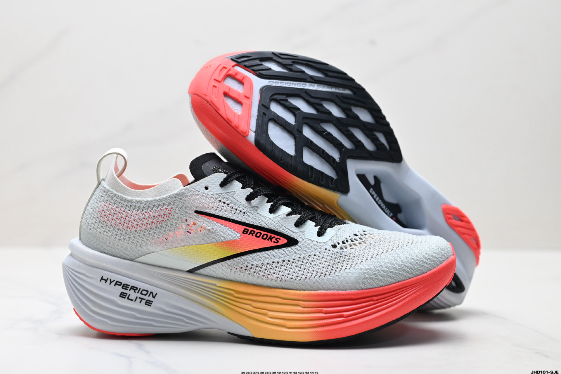 Brooks布鲁克斯 Hyperion Elite 4 PB 舒适百搭防滑耐磨 低帮 越野竞速跑步鞋 100046 1D 488