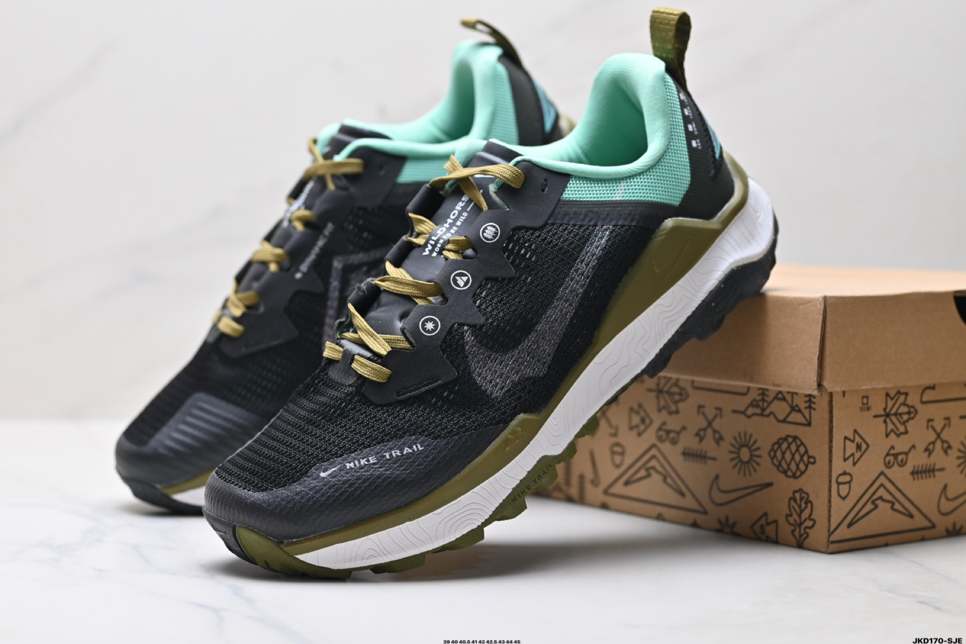 Nike React Wildhorse 8 耐克 越野户外避震缓冲休闲运动慢跑鞋 DR2686-200