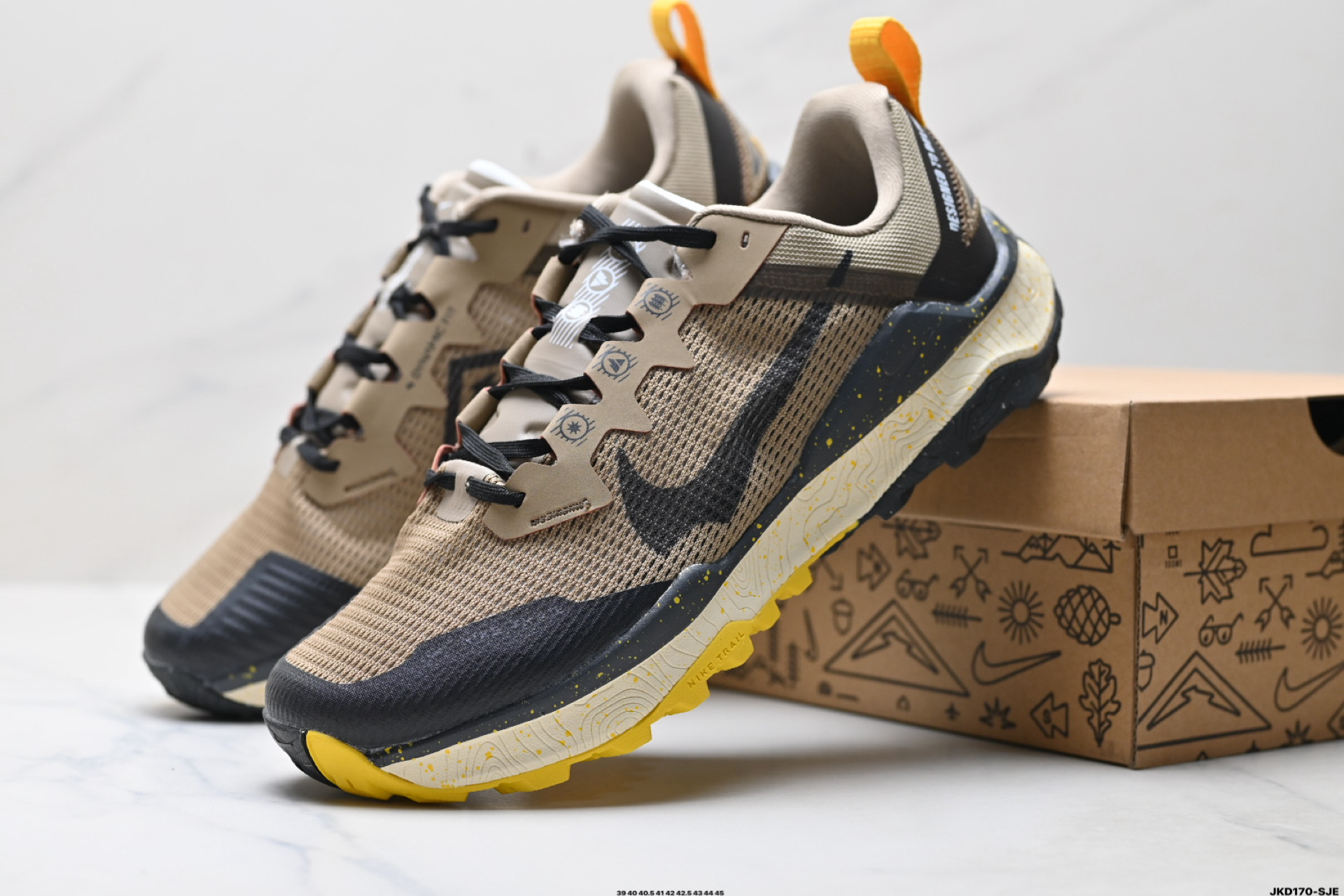 Nike React Wildhorse 8 耐克 越野户外避震缓冲休闲运动慢跑鞋 DR2686-200