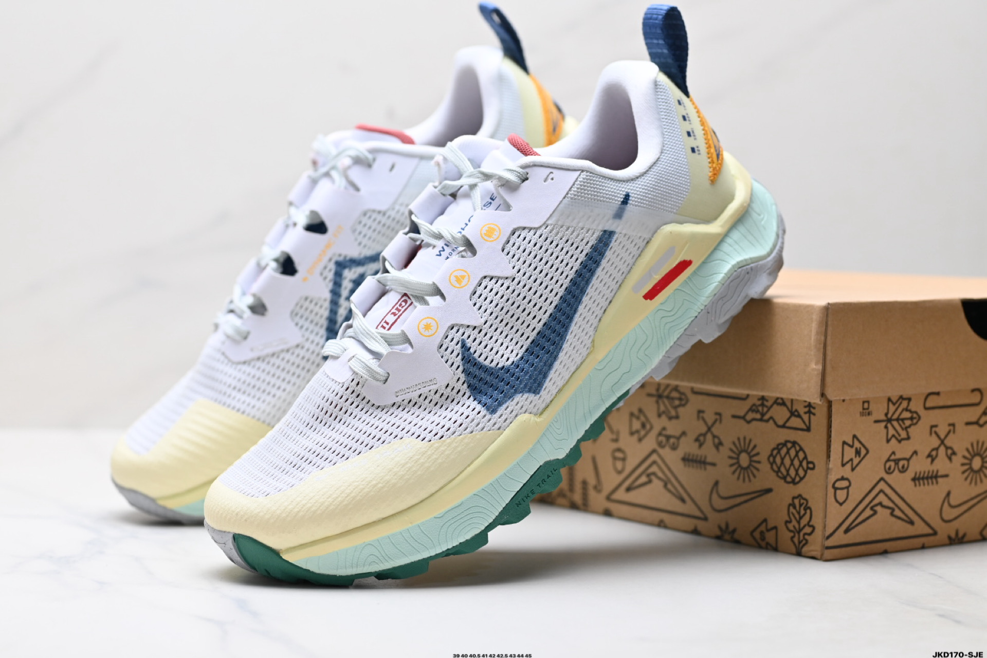 Nike React Wildhorse 8 耐克 越野户外避震缓冲休闲运动慢跑鞋 DR2686-200
