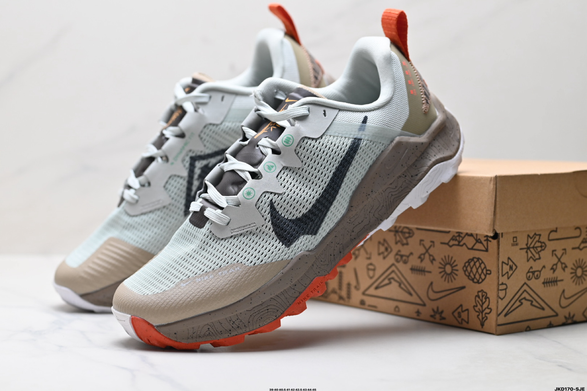 Nike React Wildhorse 8 耐克 越野户外避震缓冲休闲运动慢跑鞋 DR2686-200