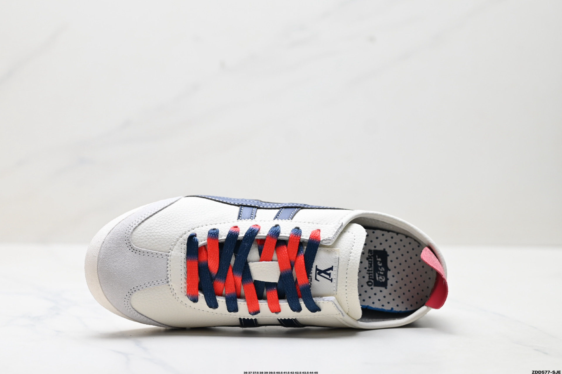 Onitsuka Tiger鬼塚虎 MEXICO 66 ‘DIY’定制球鞋系列 防滑耐磨透气轻便 低帮休闲鞋 DL408-141