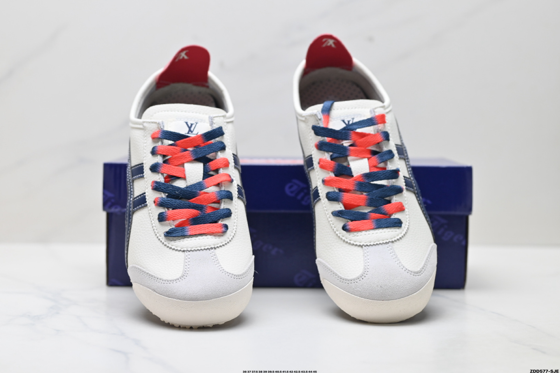 Onitsuka Tiger鬼塚虎 MEXICO 66 ‘DIY’定制球鞋系列 防滑耐磨透气轻便 低帮休闲鞋 DL408-141