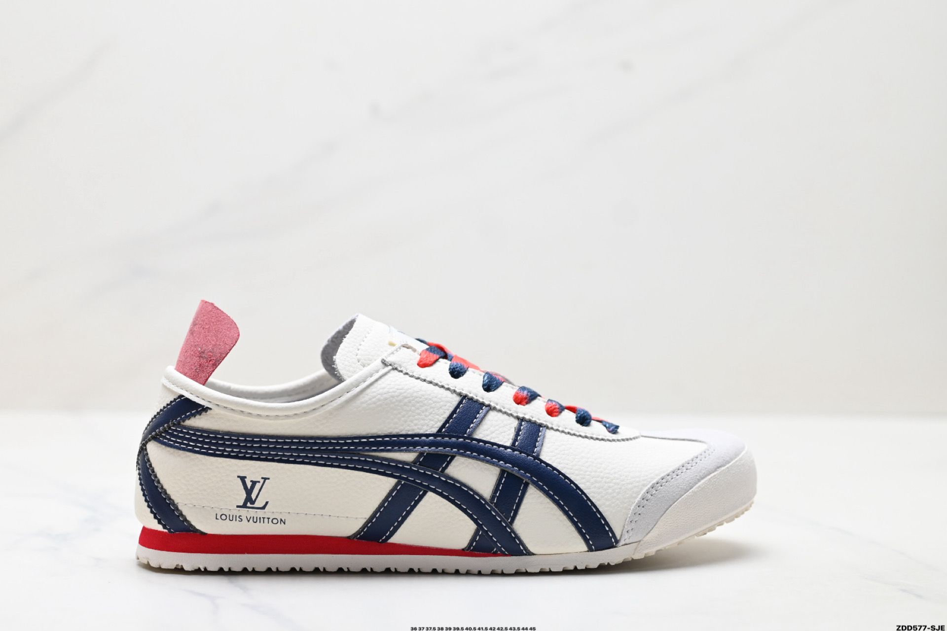 Onitsuka Tiger鬼塚虎 MEXICO 66 ‘DIY’定制球鞋系列 防滑耐磨透气轻便 低帮休闲鞋 DL408-141