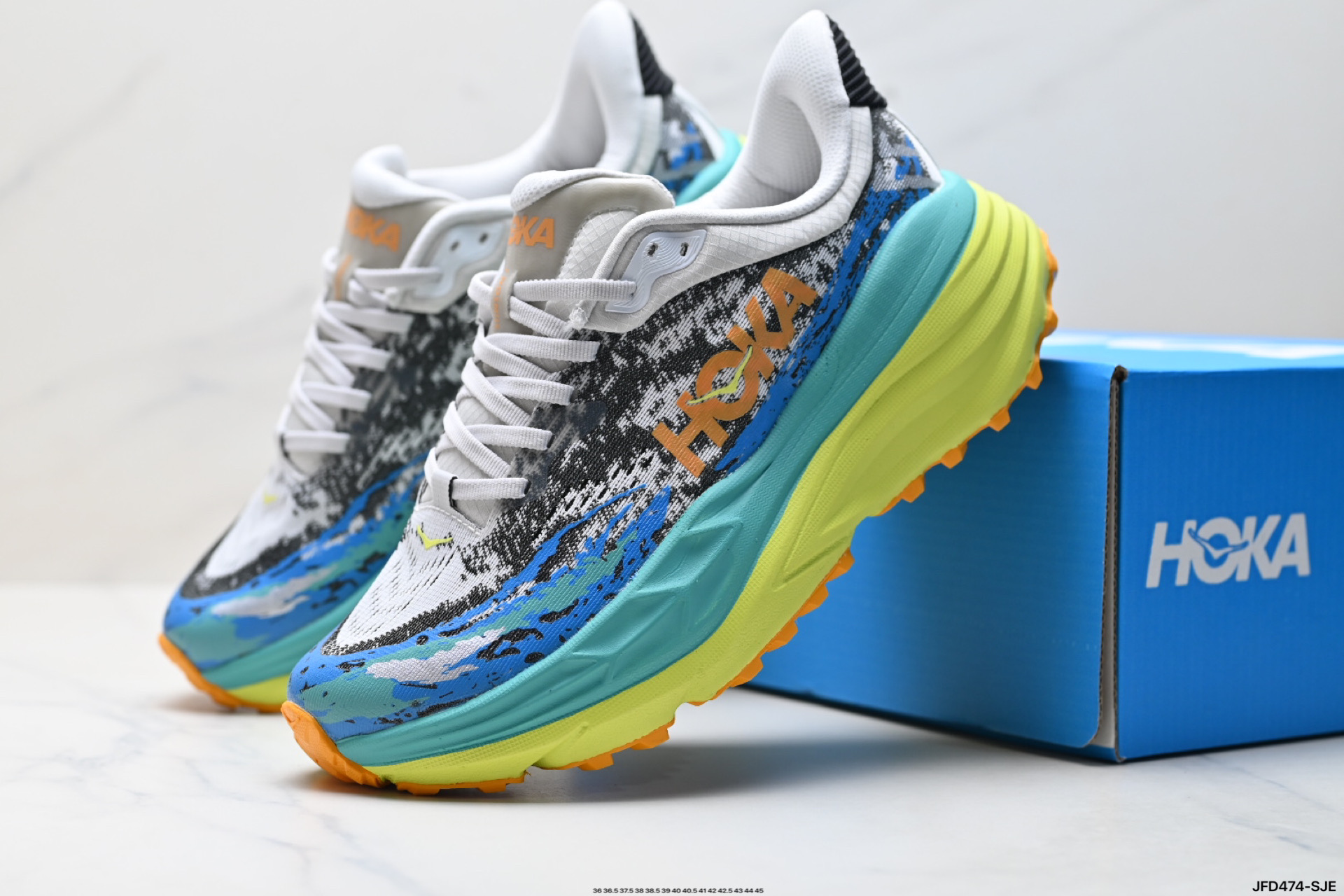 Hoka STlNSON 7越野跑鞋缓震稳定轻便舒适透气男士专业训练鞋 1141530