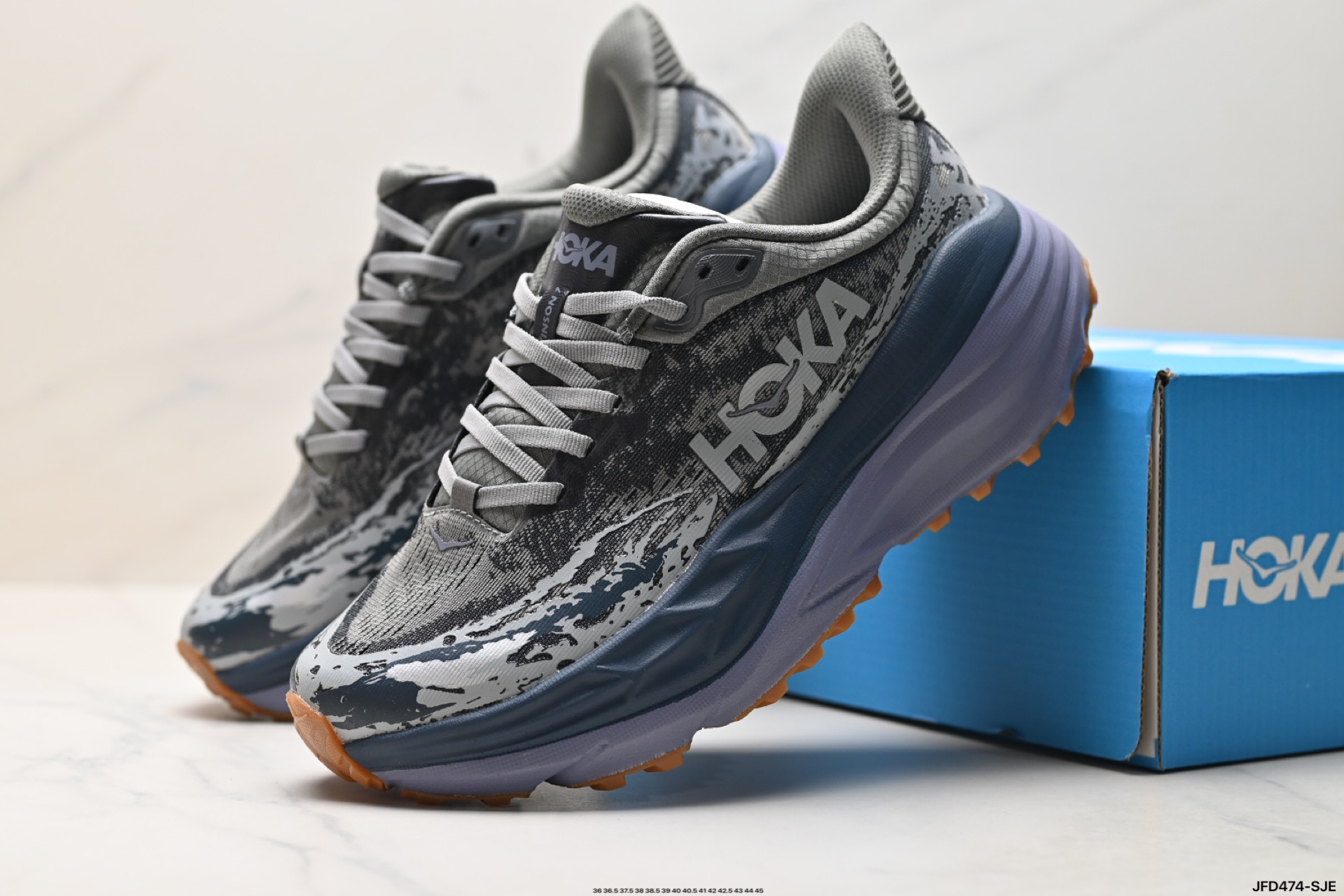 Hoka STlNSON 7越野跑鞋缓震稳定轻便舒适透气男士专业训练鞋 1141530