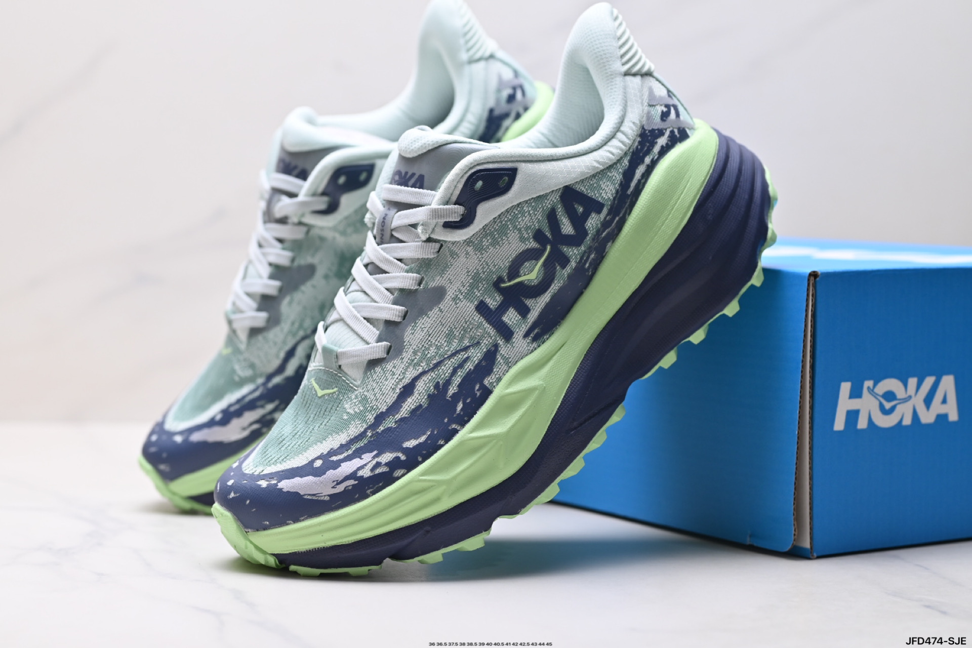 Hoka STlNSON 7越野跑鞋缓震稳定轻便舒适透气男士专业训练鞋 1141530